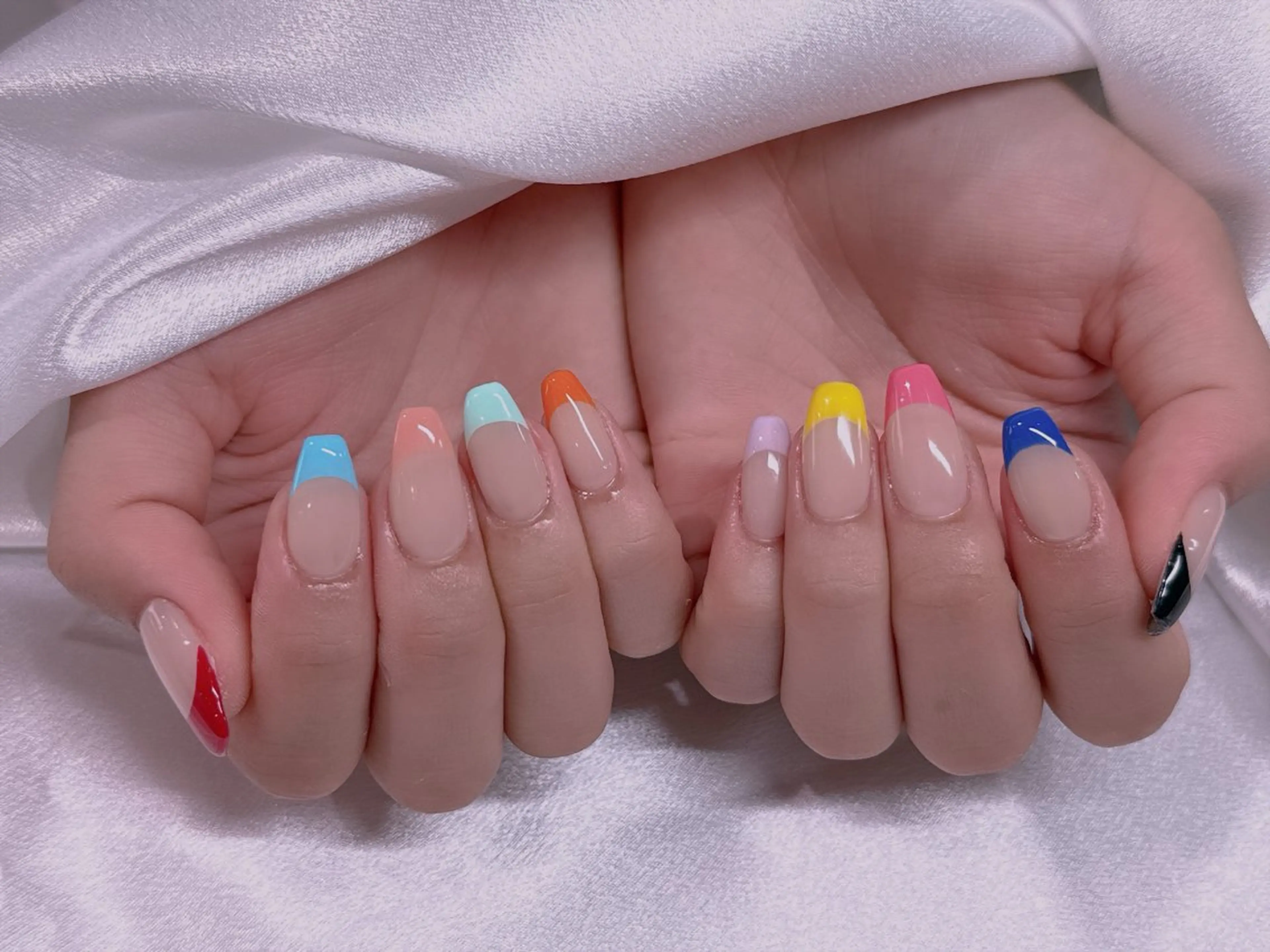 ネイル ハンドネイル 長さだし専門店 M2　rikaのネイルデザイン