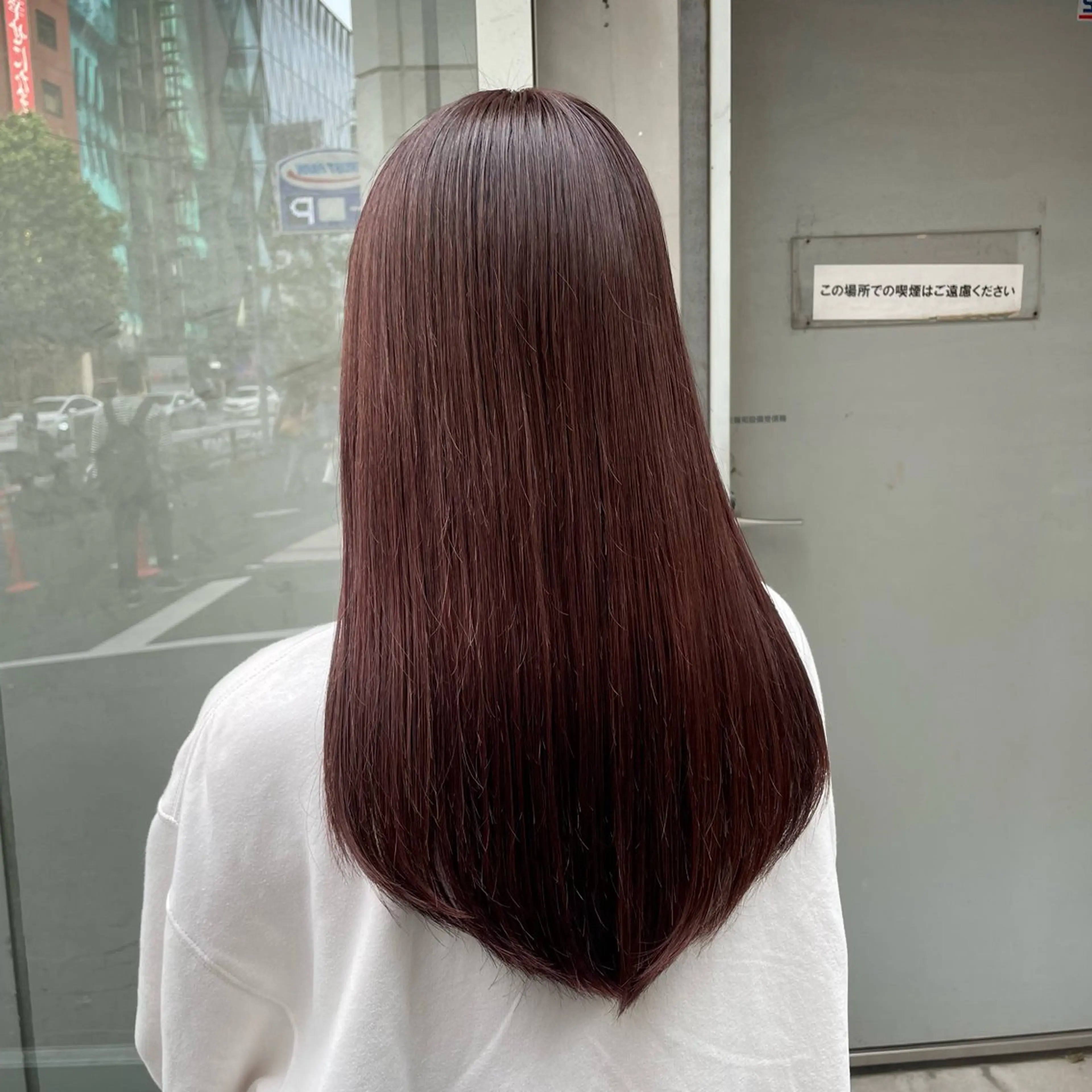 【🩷癖毛で悩んでいる方必見🩷】真っ直ぐになる縮毛矯正＋ケアカラー🌟の写真