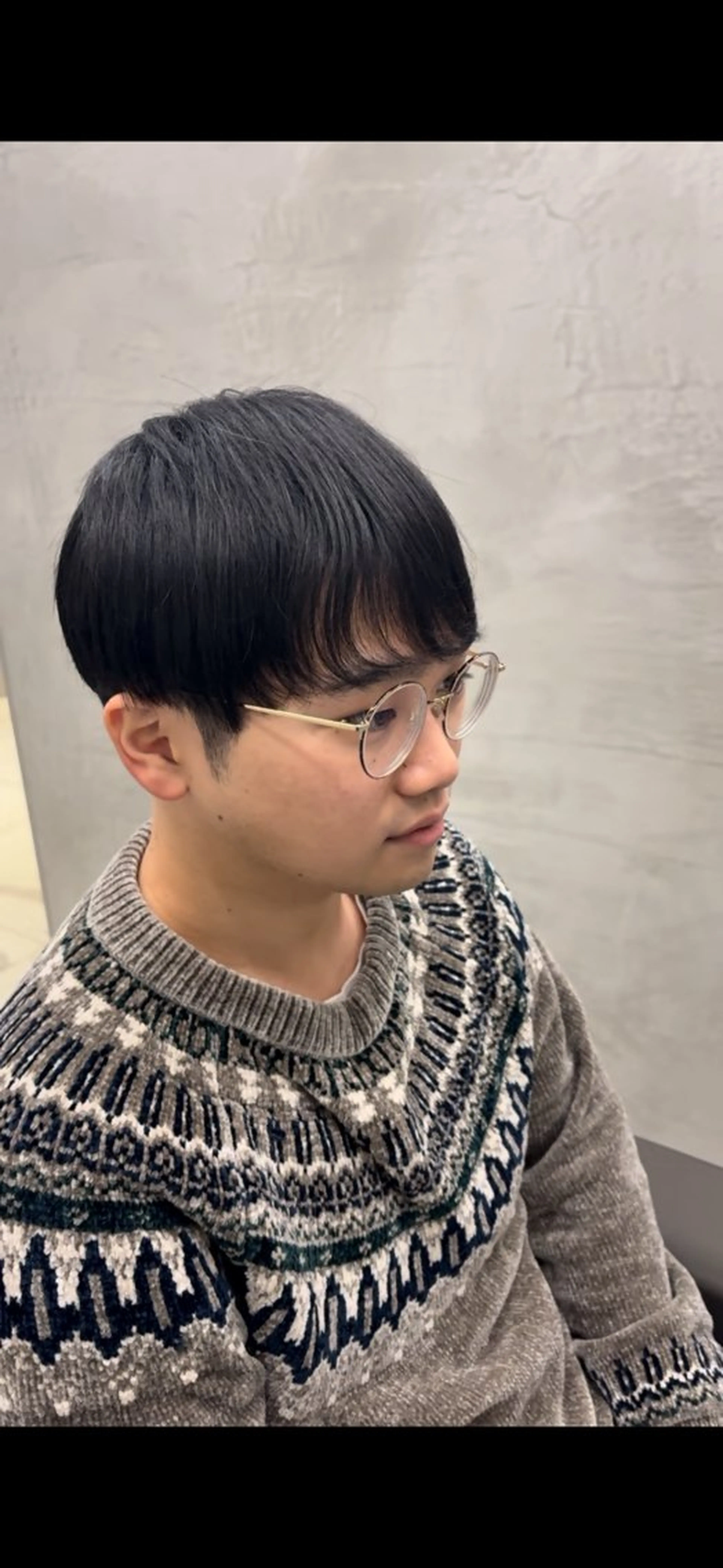 メンズカット無料‼️ カット/シャンプー/パートスタイル/マッシュの写真