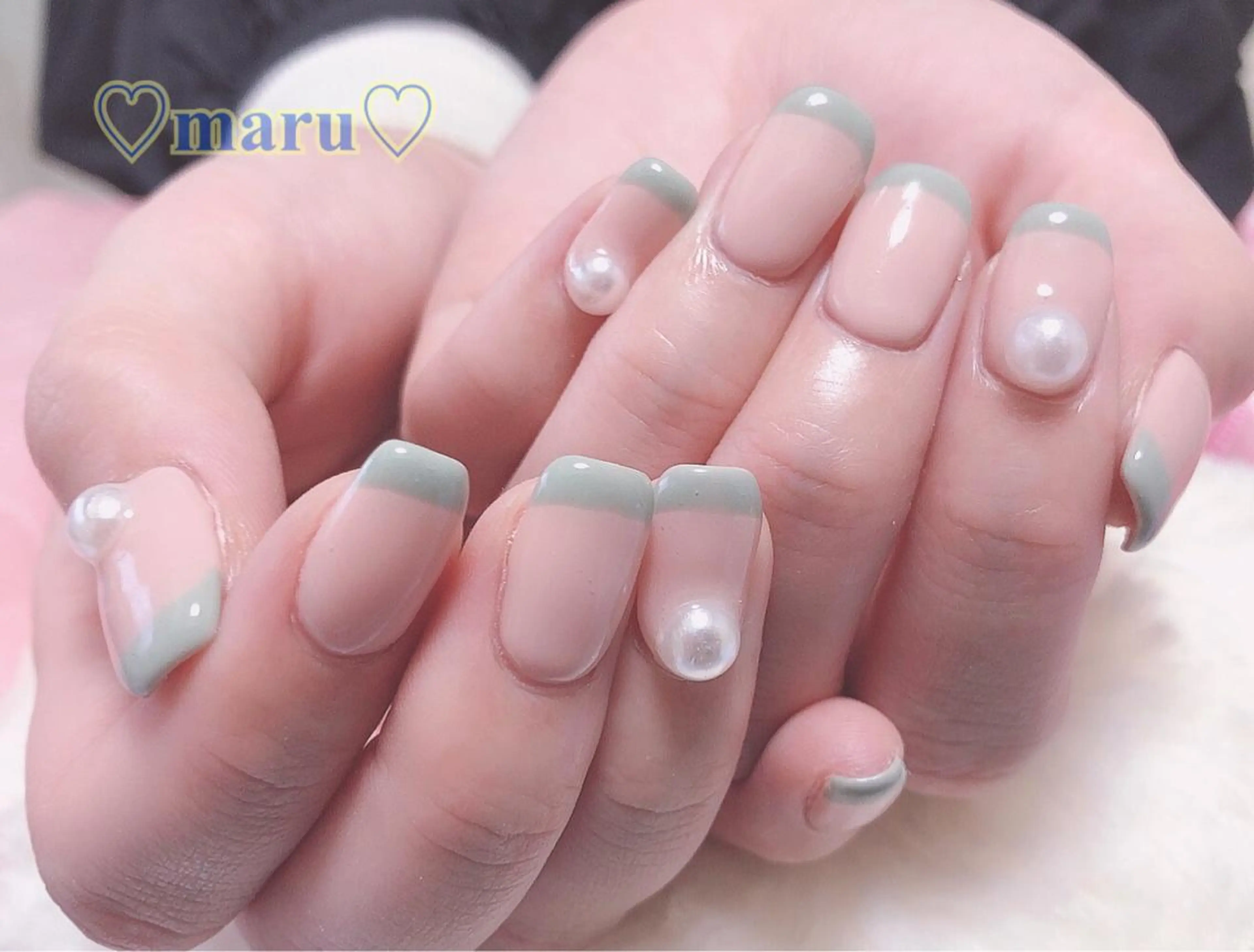 ネイル ハンドネイル フットネイル まるみ ♡のネイルデザイン