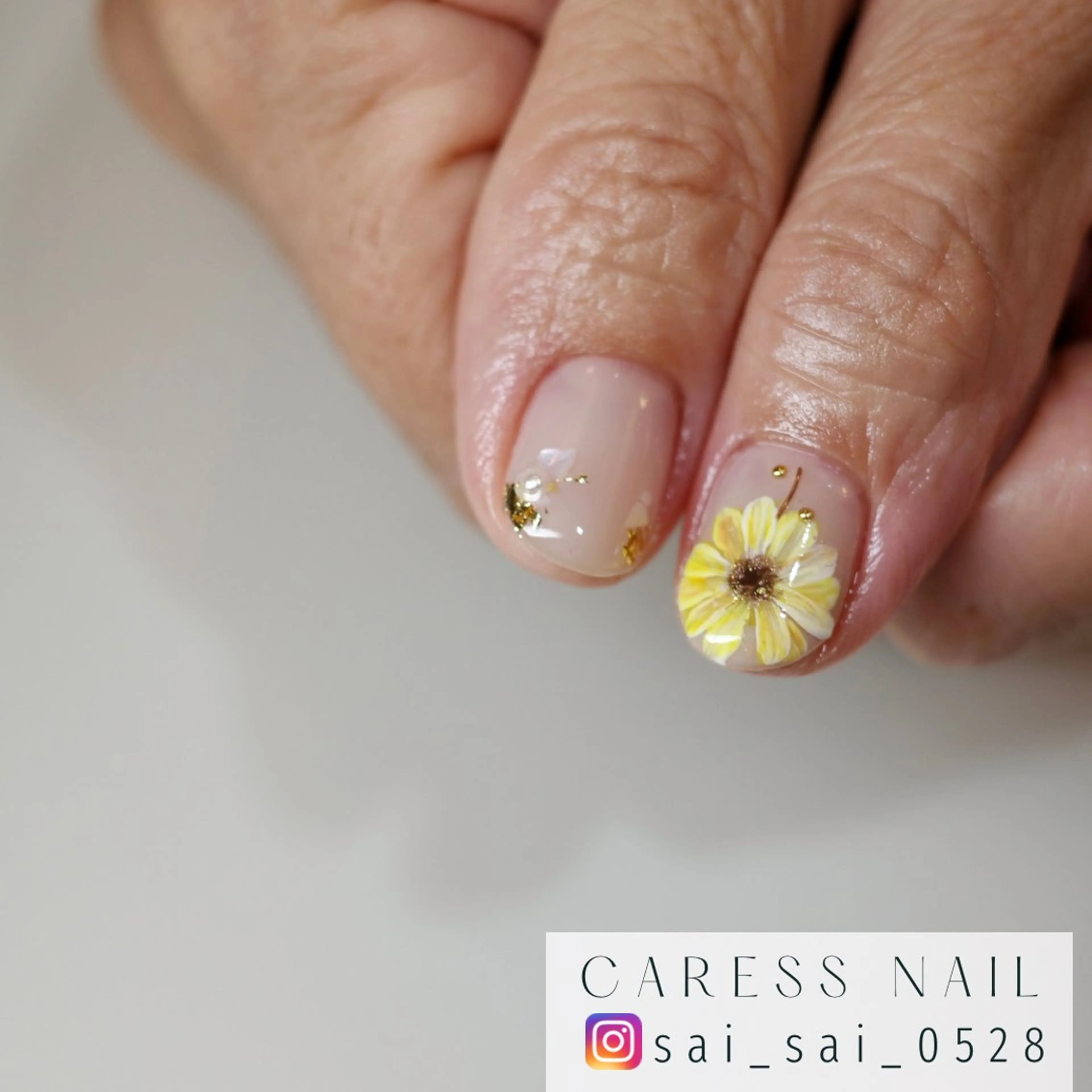 ネイル caress  nail カレスネイル　代々木上原所属・カレスネイル さいのネイルデザイン