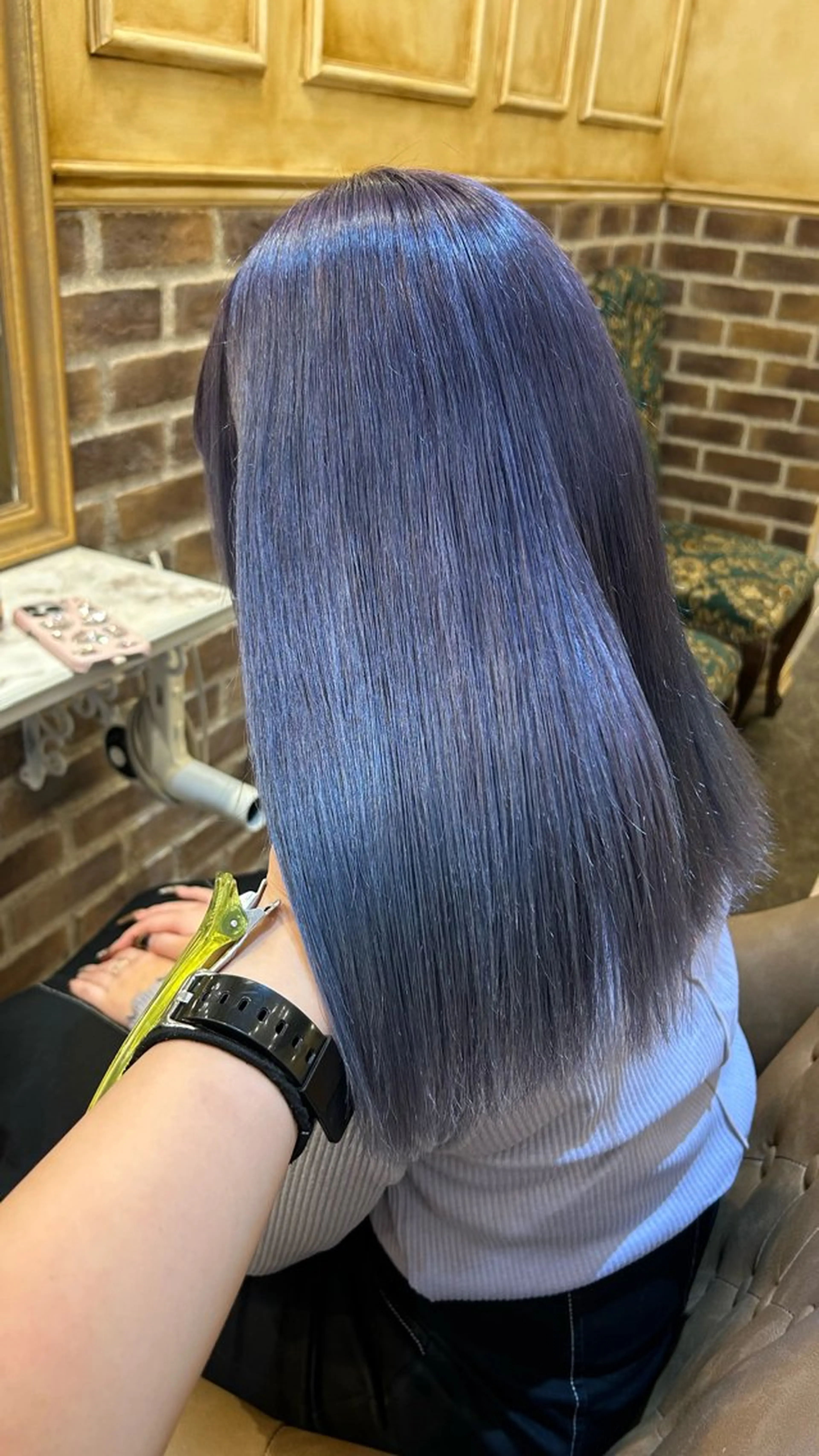 ミディアム カラー Blanche by artina川崎店所属・ゆう🫧 透明感/ハイトーンのヘアスタイル