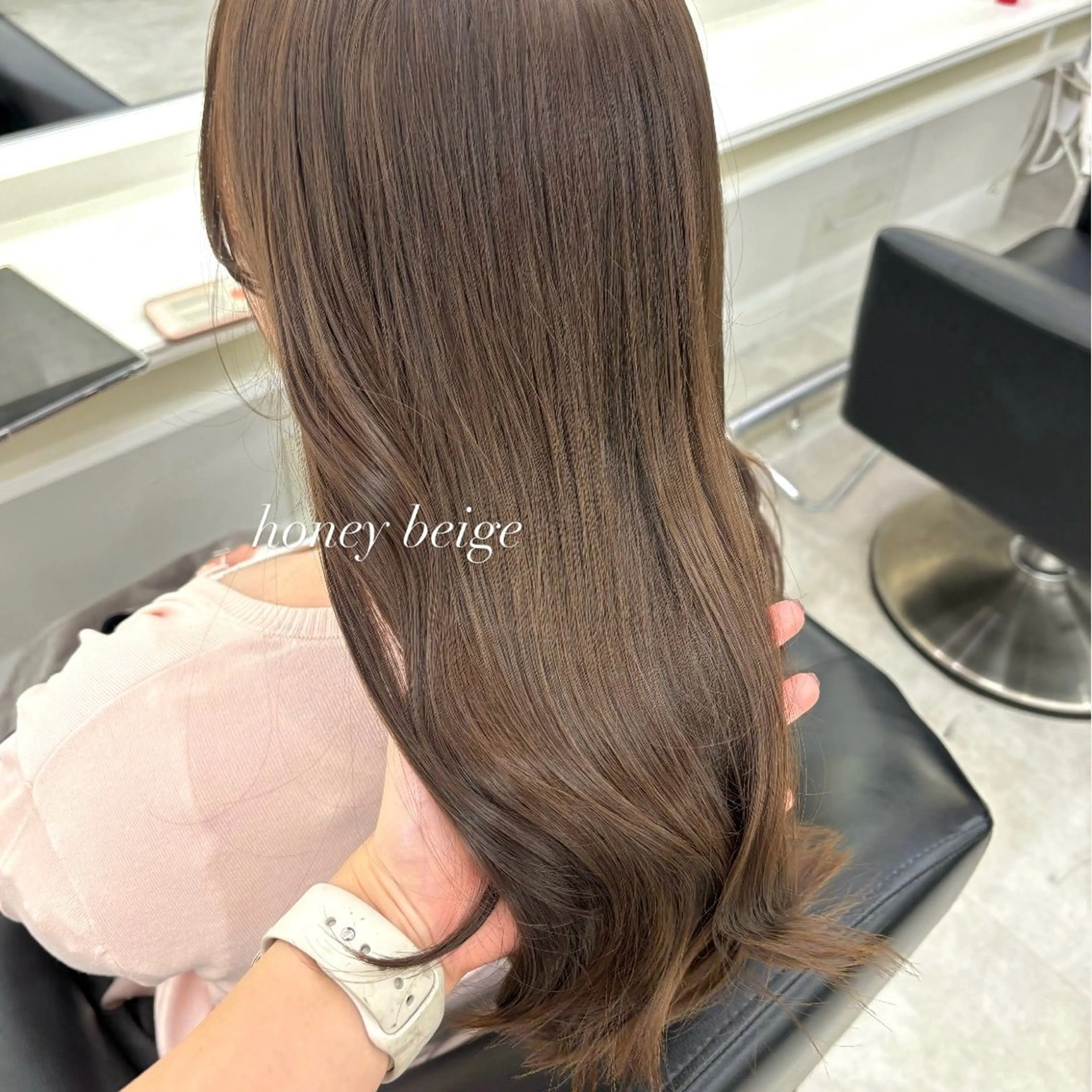 ロング ヘアカラー Parve Mix / 根本 梨湖🫧のヘアスタイル