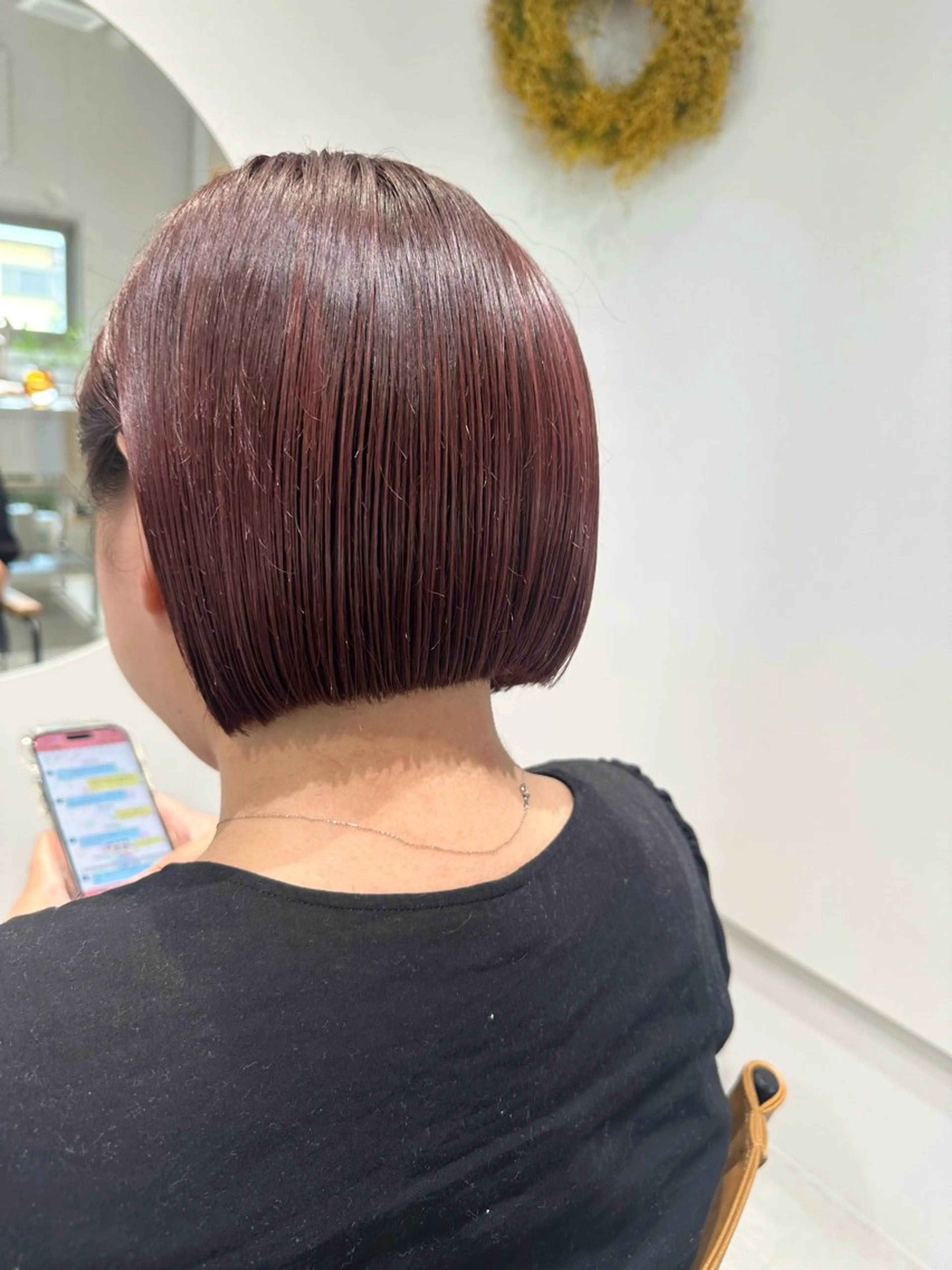 ショート 野中 久美子のヘアスタイル