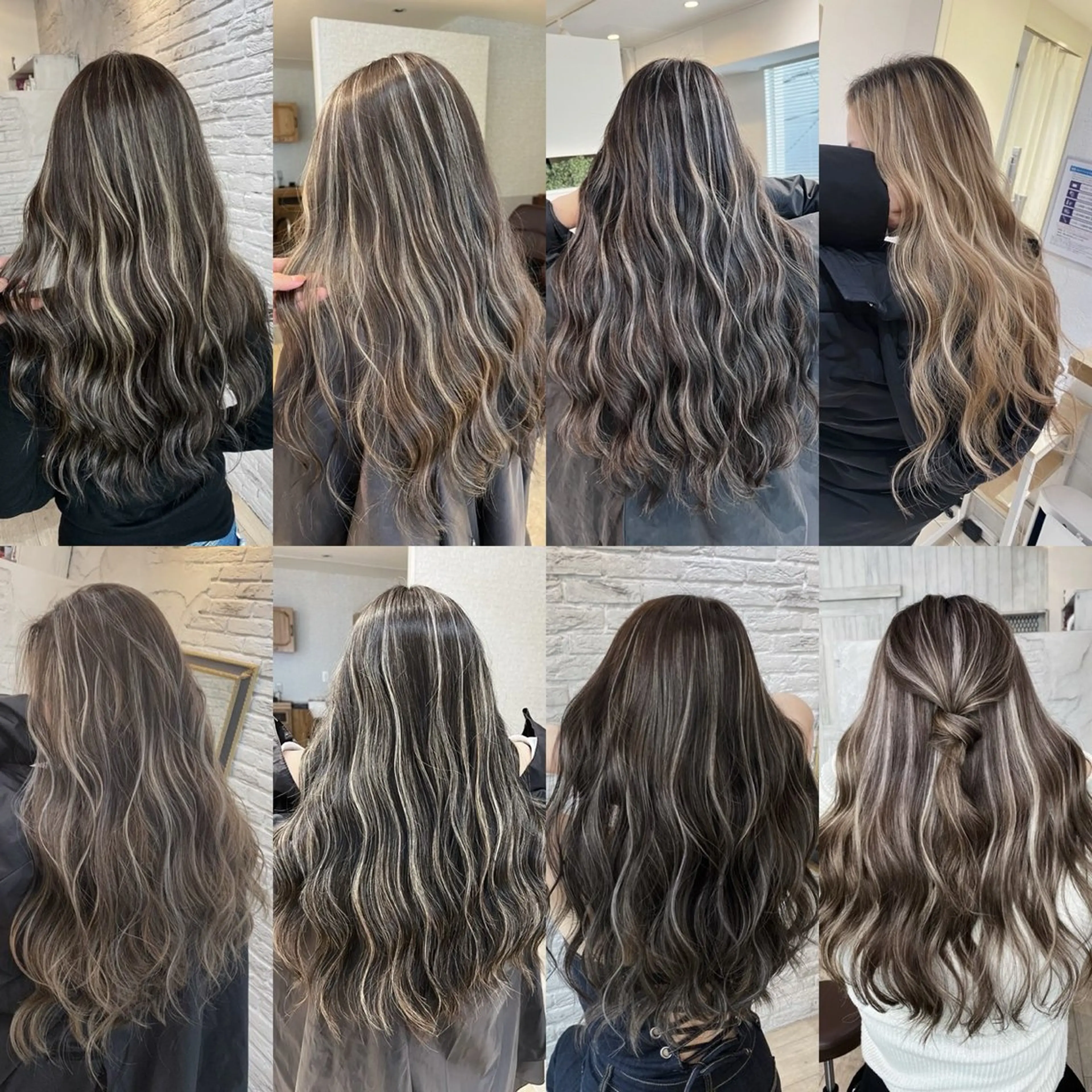 ✨人気NO1 ✨外国人風3D ハイライトカラー&ダメージ補修トリートメントの写真