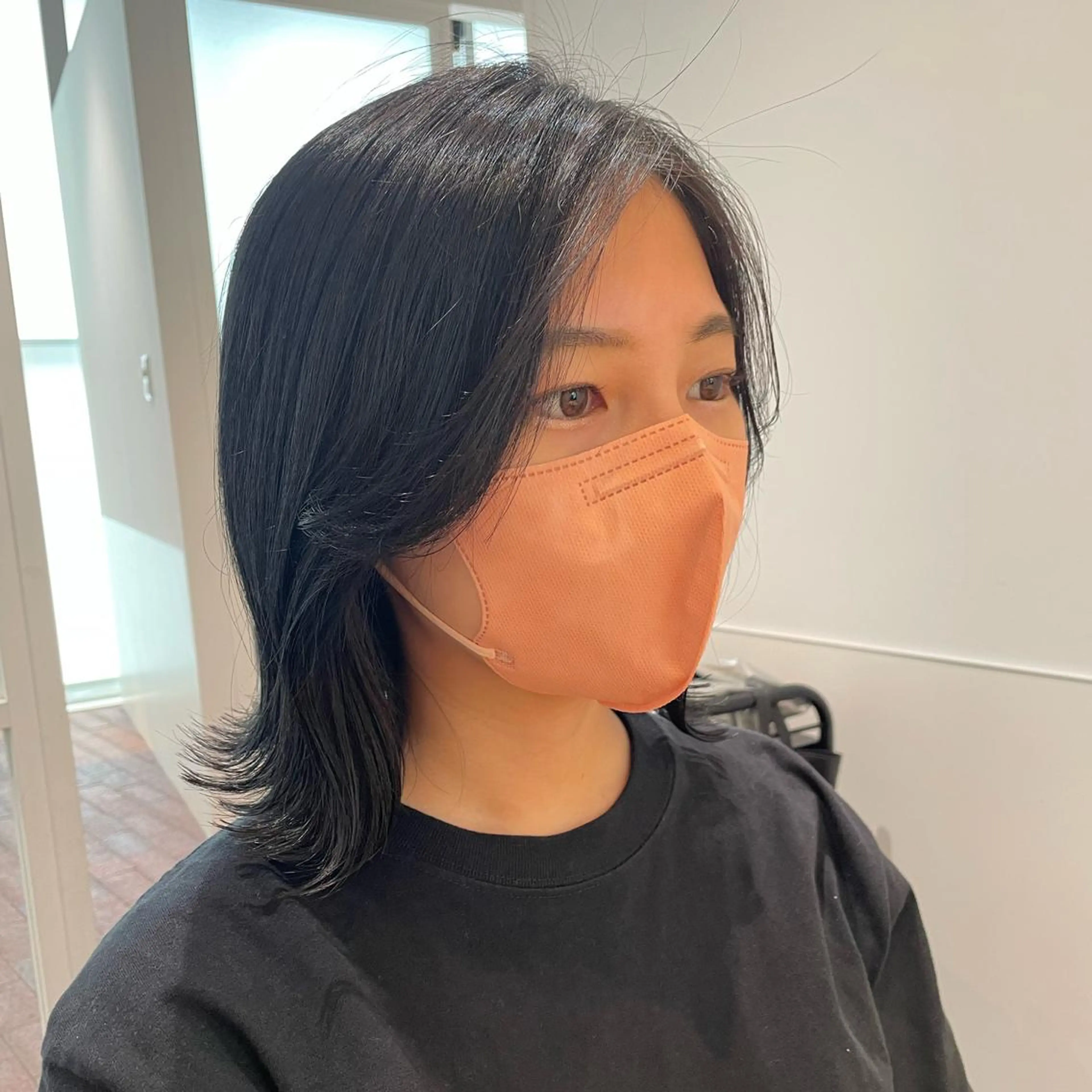 ショート カラー gotoday　shaire　saron所属・miu. ボブ/透け感カラーのヘアスタイル