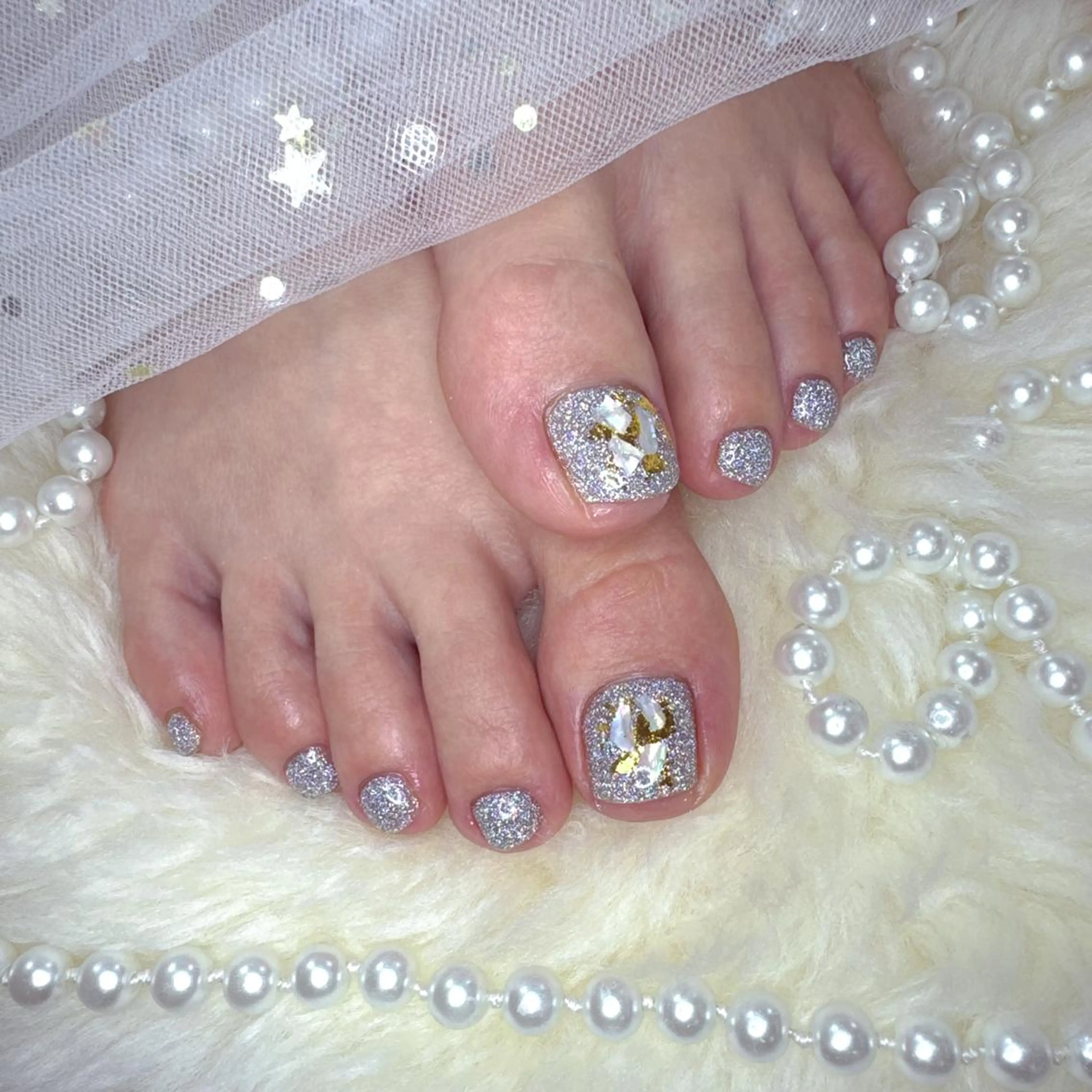 【FOOTオフ無し】定額2本アート［フットバス込み］の写真