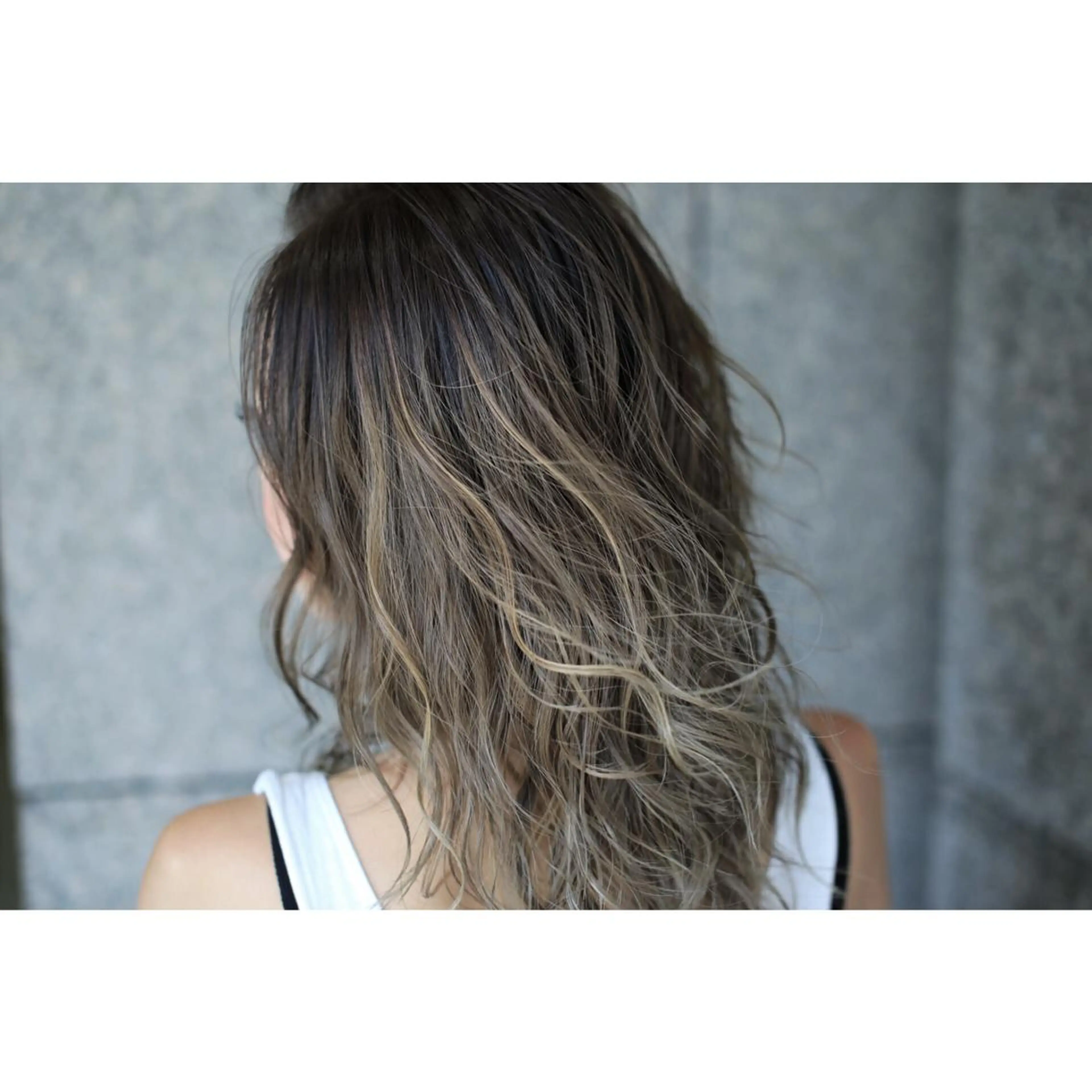 ミディアム カラー グラデーションカラー 加藤 利基のヘアスタイル