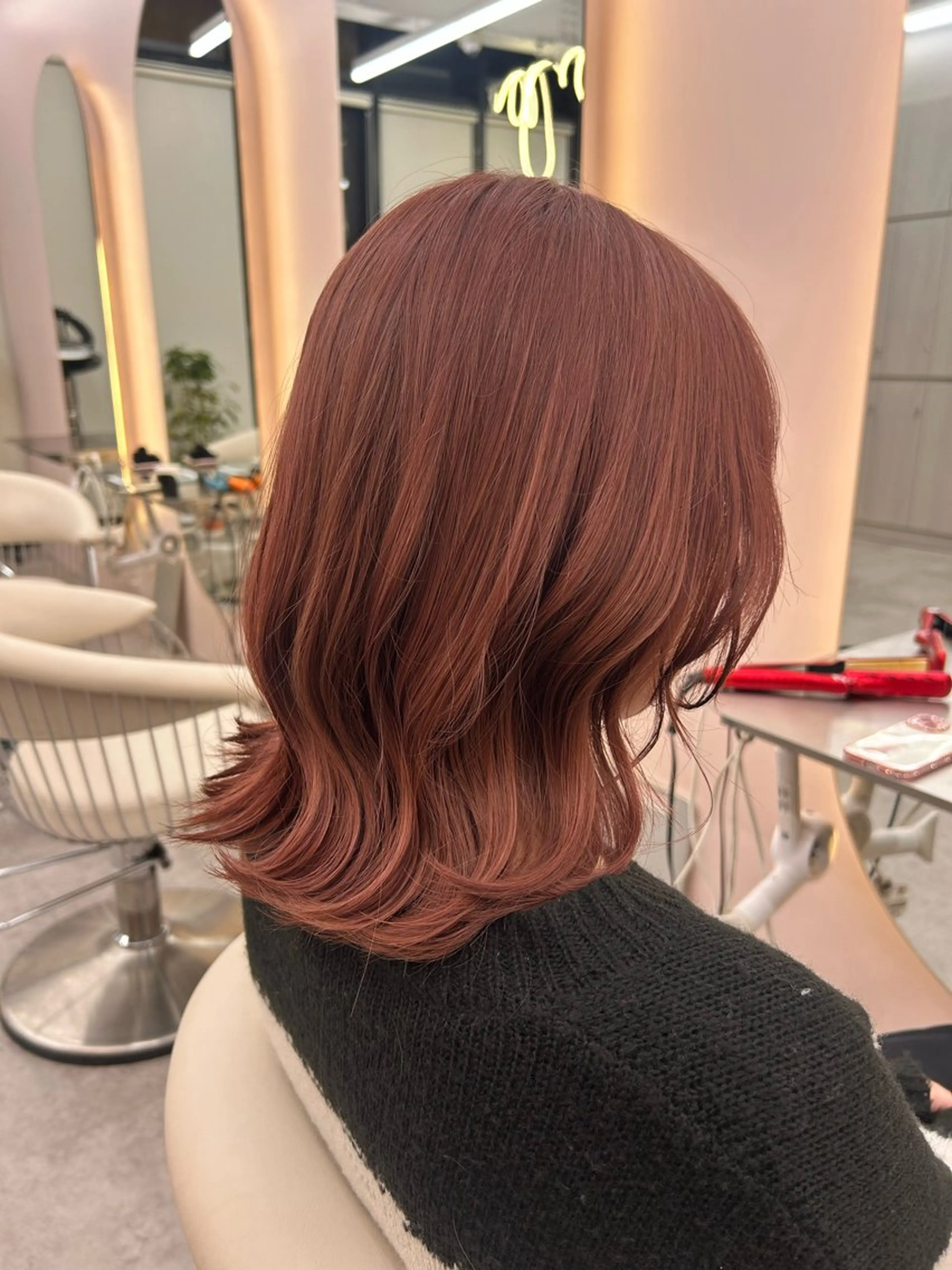 ミディアム ヘアカラー 🩵【Lond】 みなみ🩵のヘアスタイル