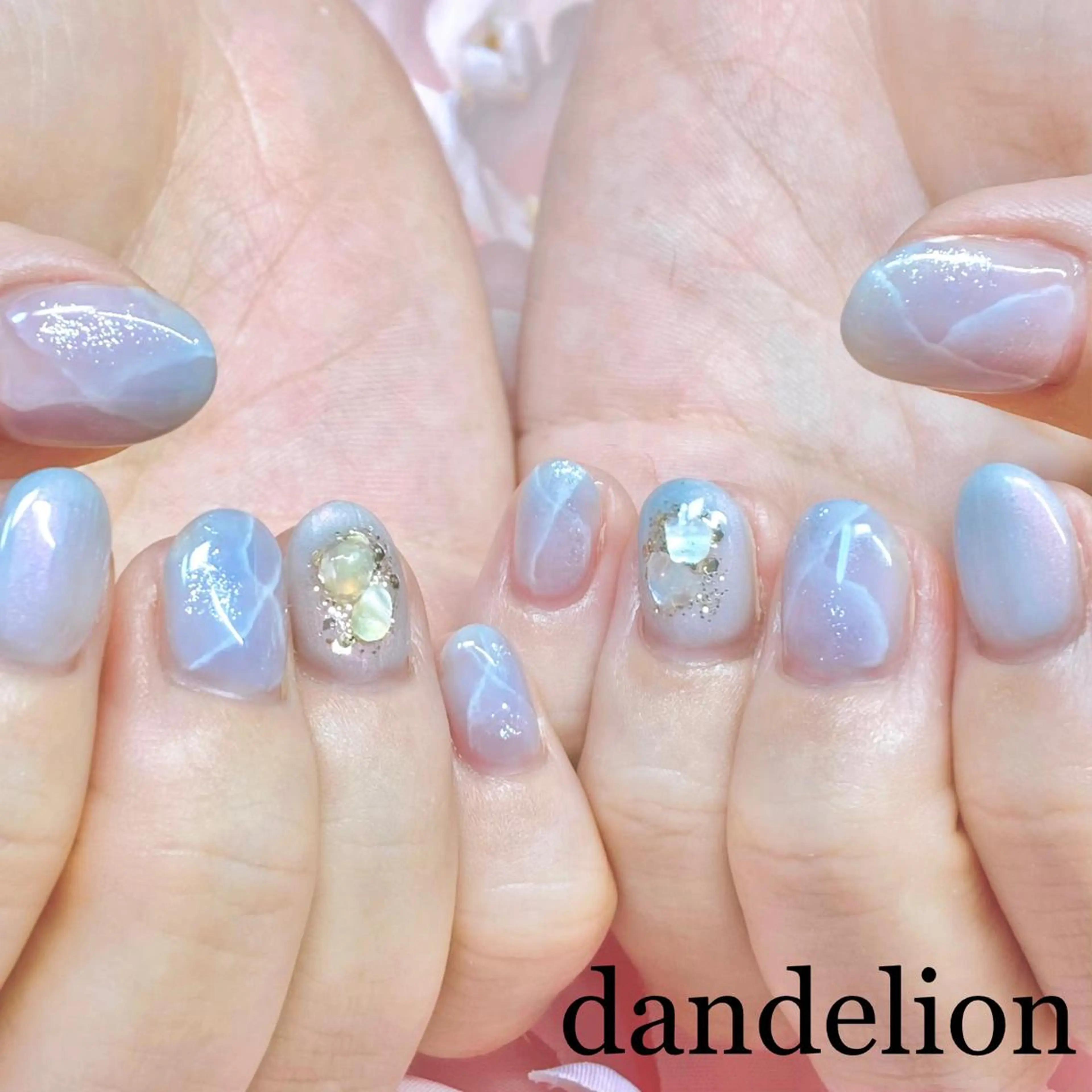 ネイル ハンドネイル ハンドケア dandelion ダンデライオンのネイルデザイン