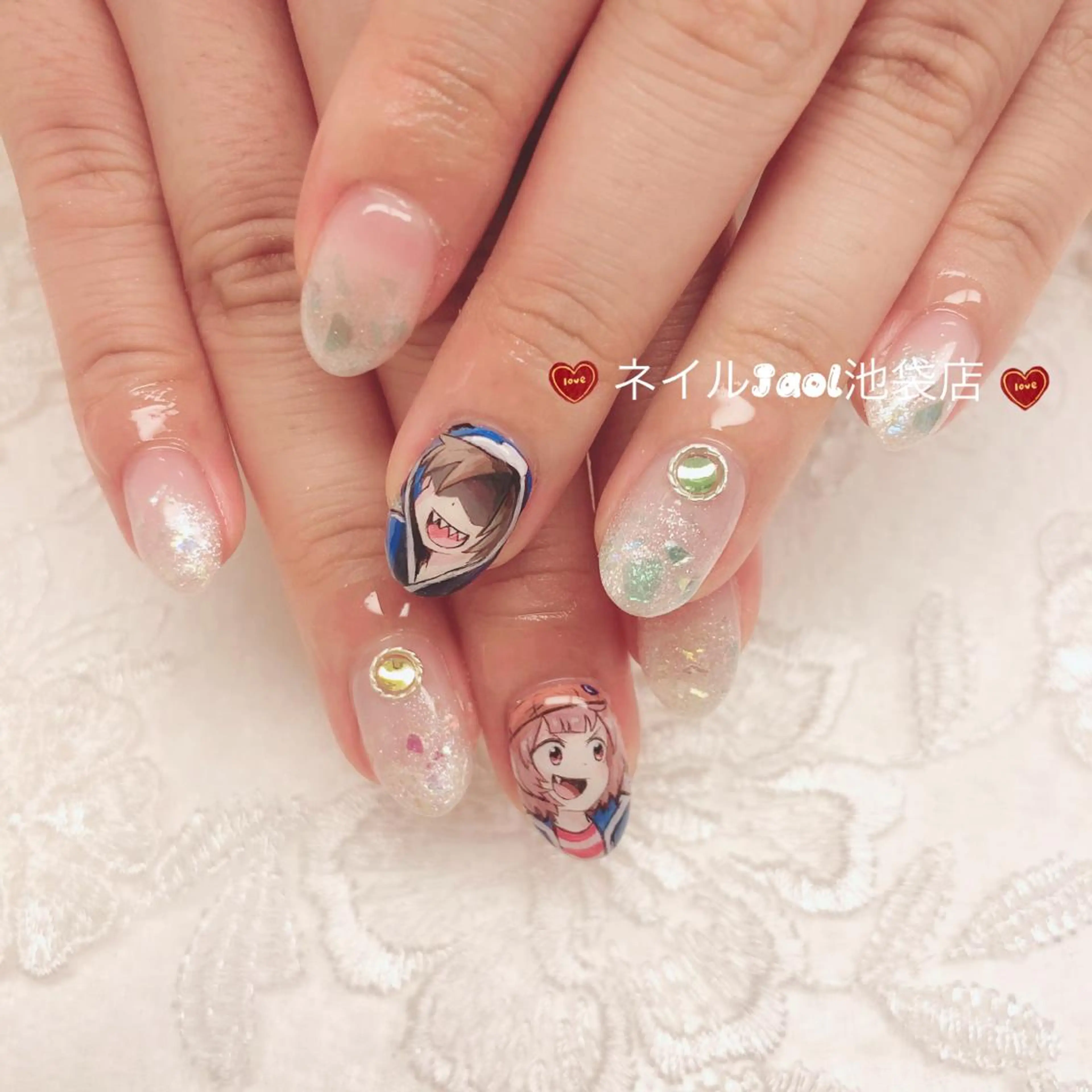 ミディアム nail jaol池袋店所属・ネイルJaol 池袋のネイルデザイン
