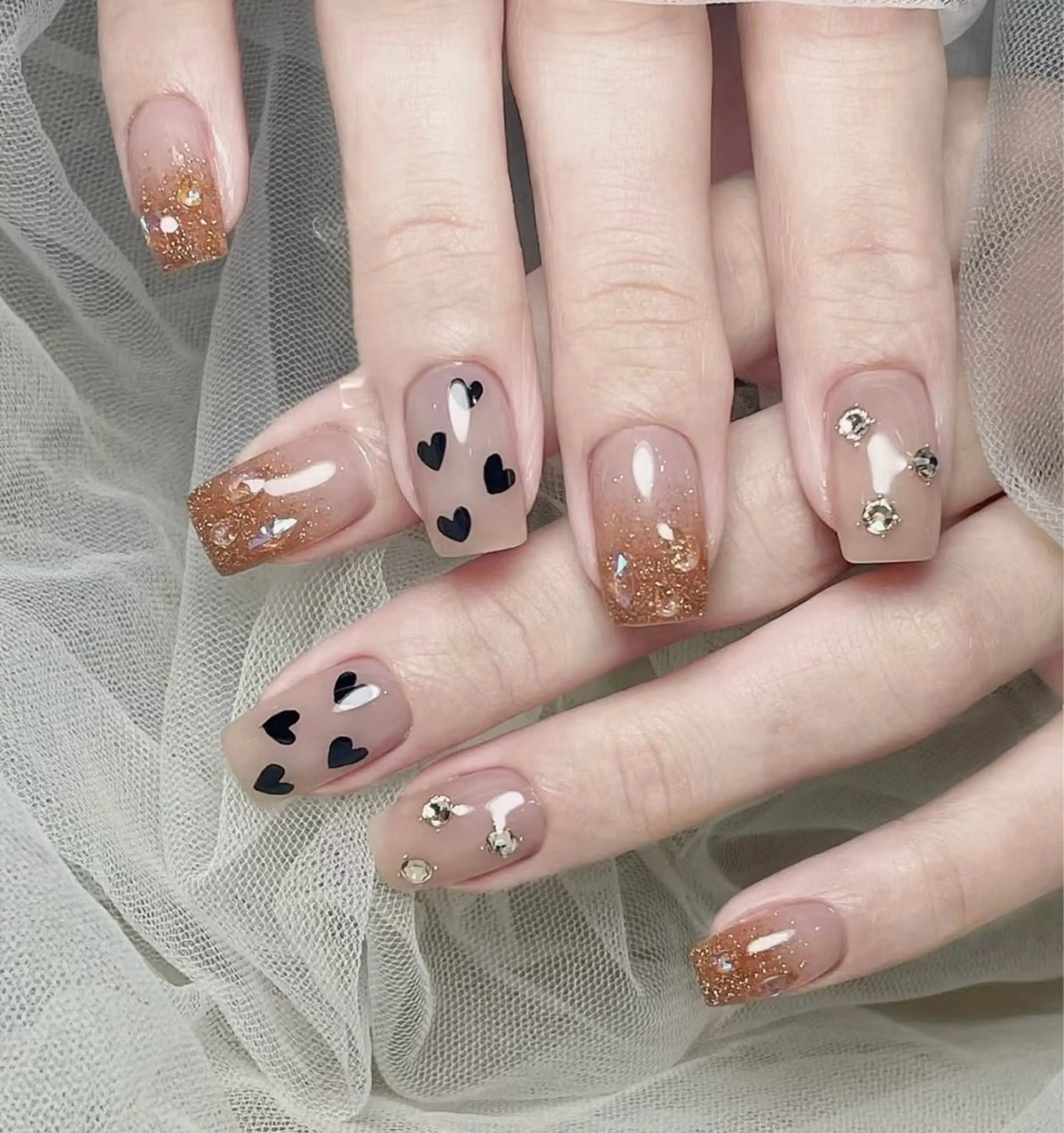 ネイル アートネイル チークネイル 長さ出し フットネイル ジェルネイル For you. Nail Salonのネイルデザイン