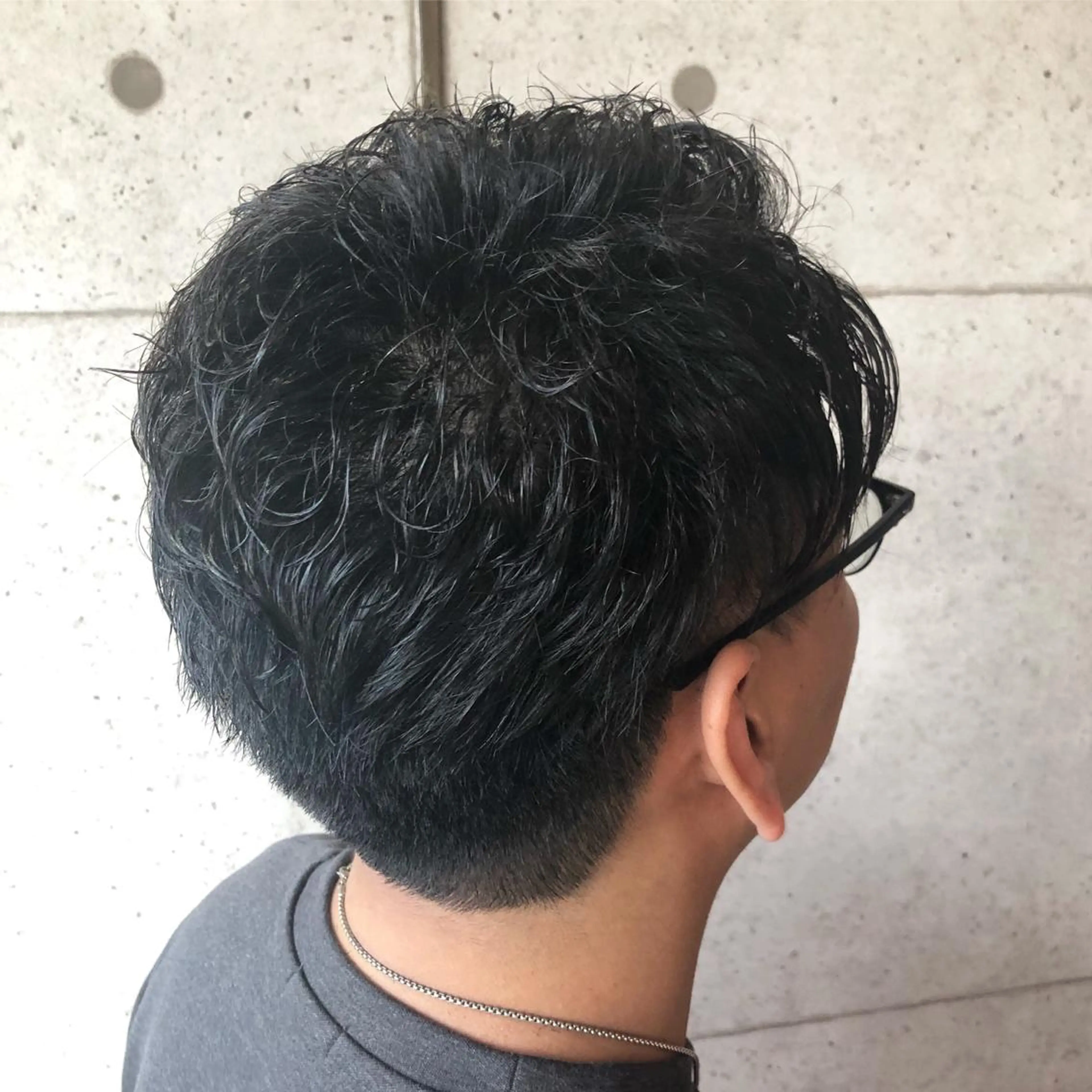 パーマ メンズ メンズパーマ 福森 みずきのヘアスタイル