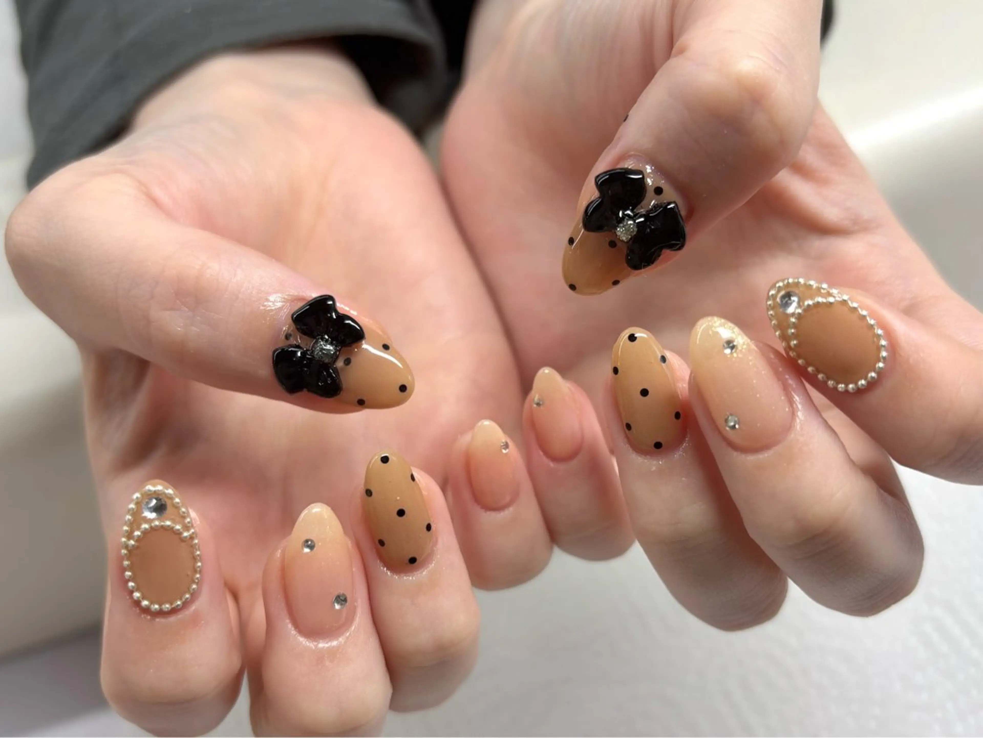 ネイル ワンホンネイル 永田 明茜のネイルデザイン