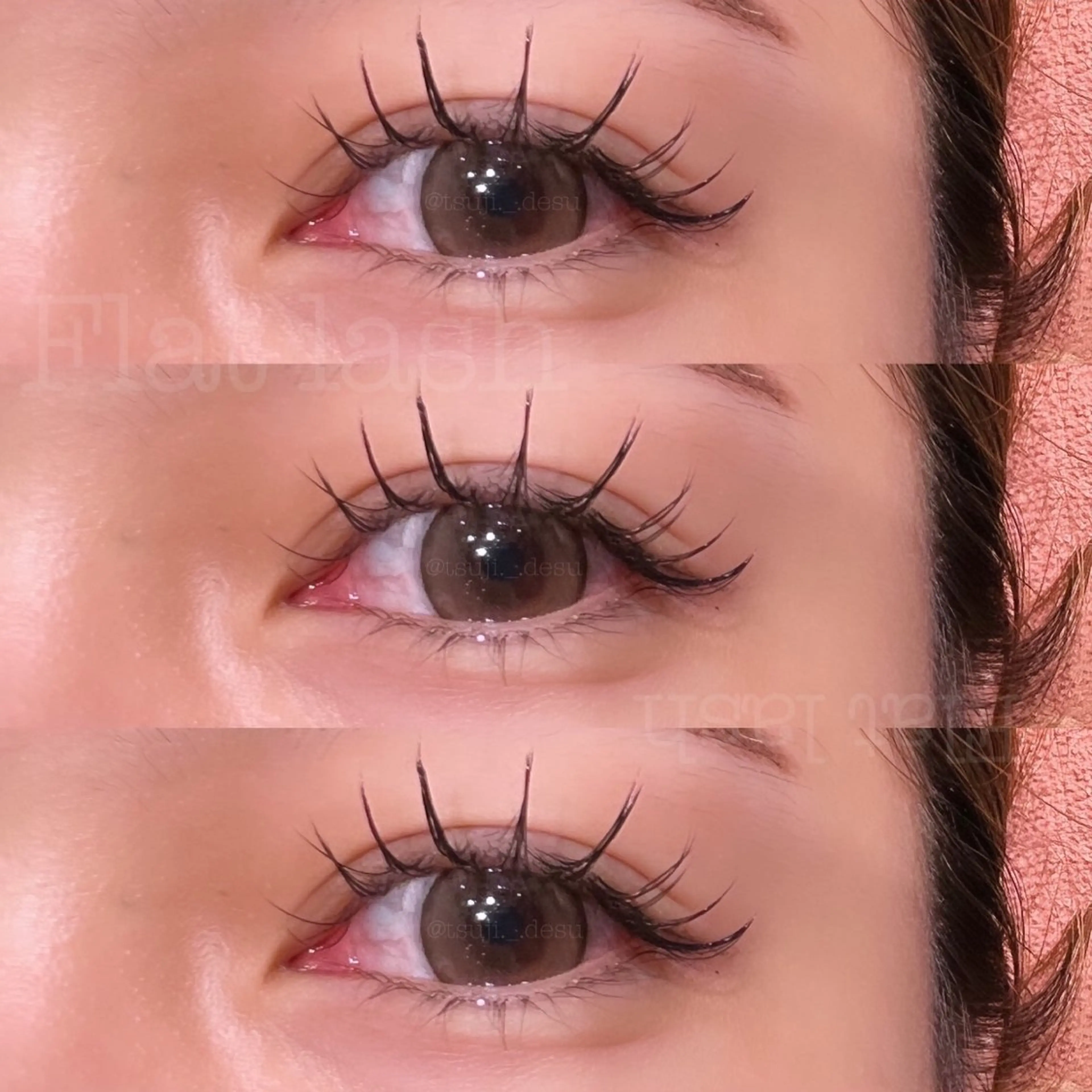 🍒フラットラッシュ180本まで付け放題【オフ込み/コーティング付き】🍒の写真