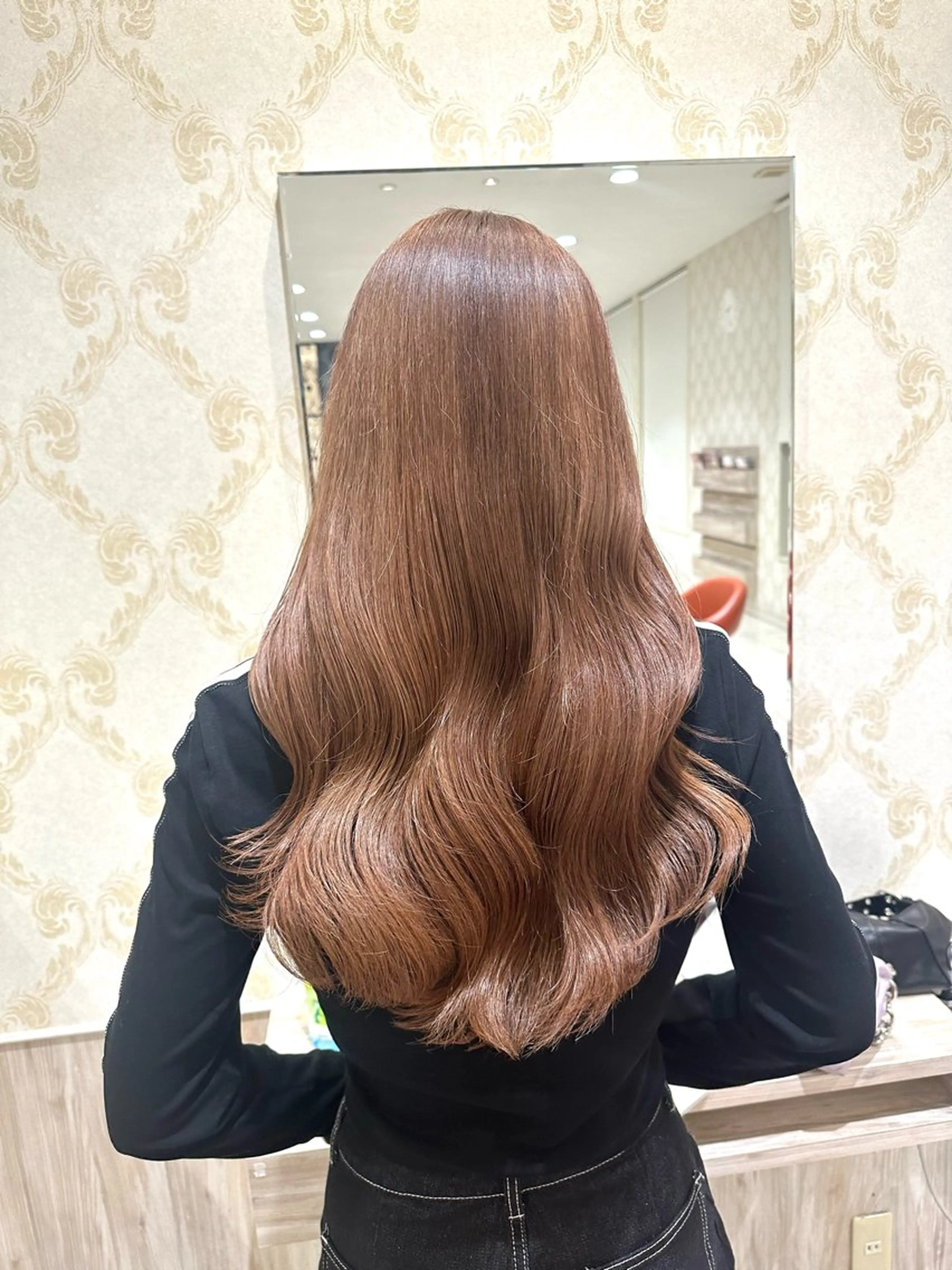 ロング カラー 大口 楓のヘアスタイル
