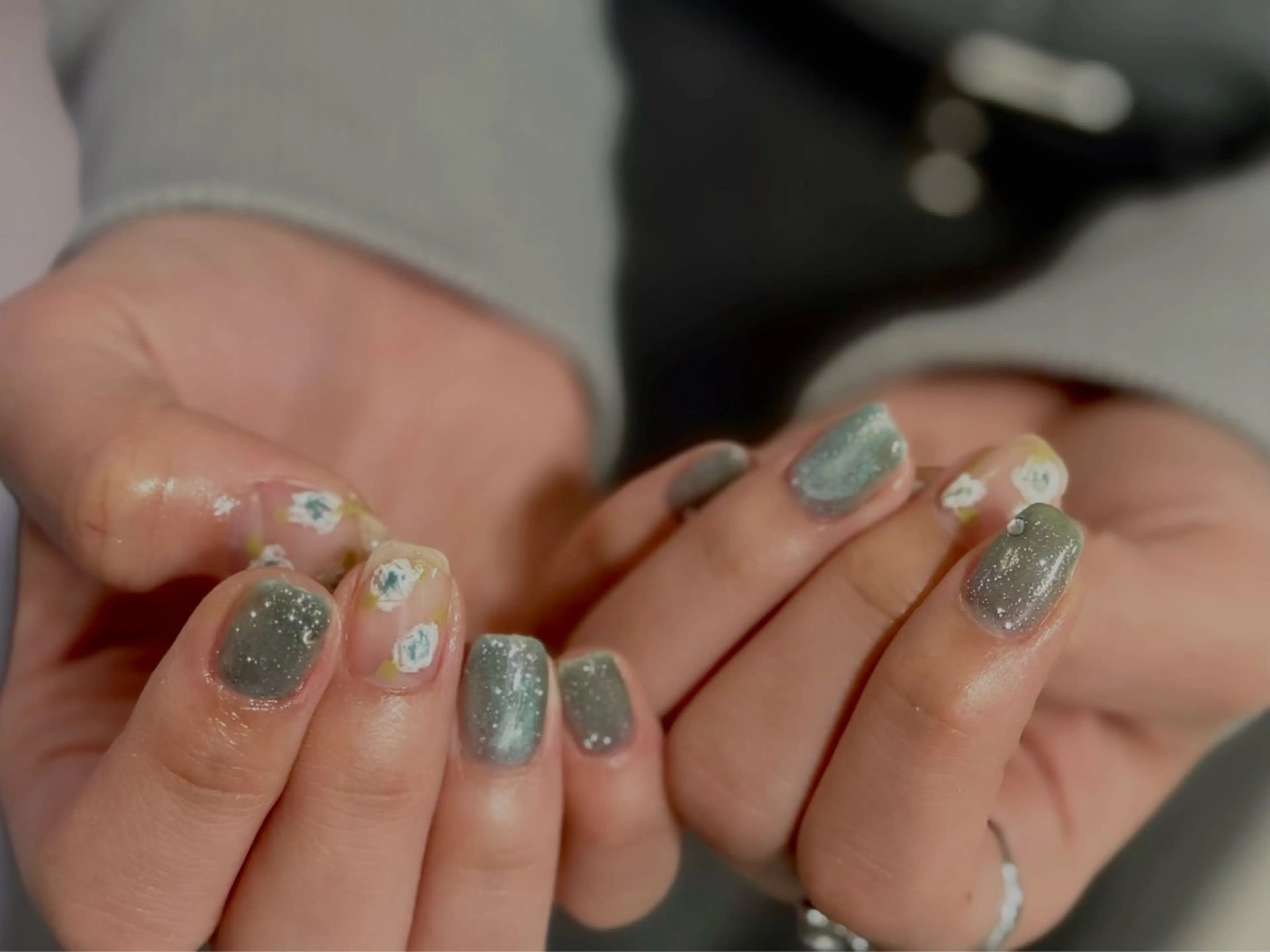 ネイル ハンドネイル Nail salon Roovely 代官山店【ネイルサロンルブリー】所属・roovely Rumi／ニュアンスのネイルデザイン