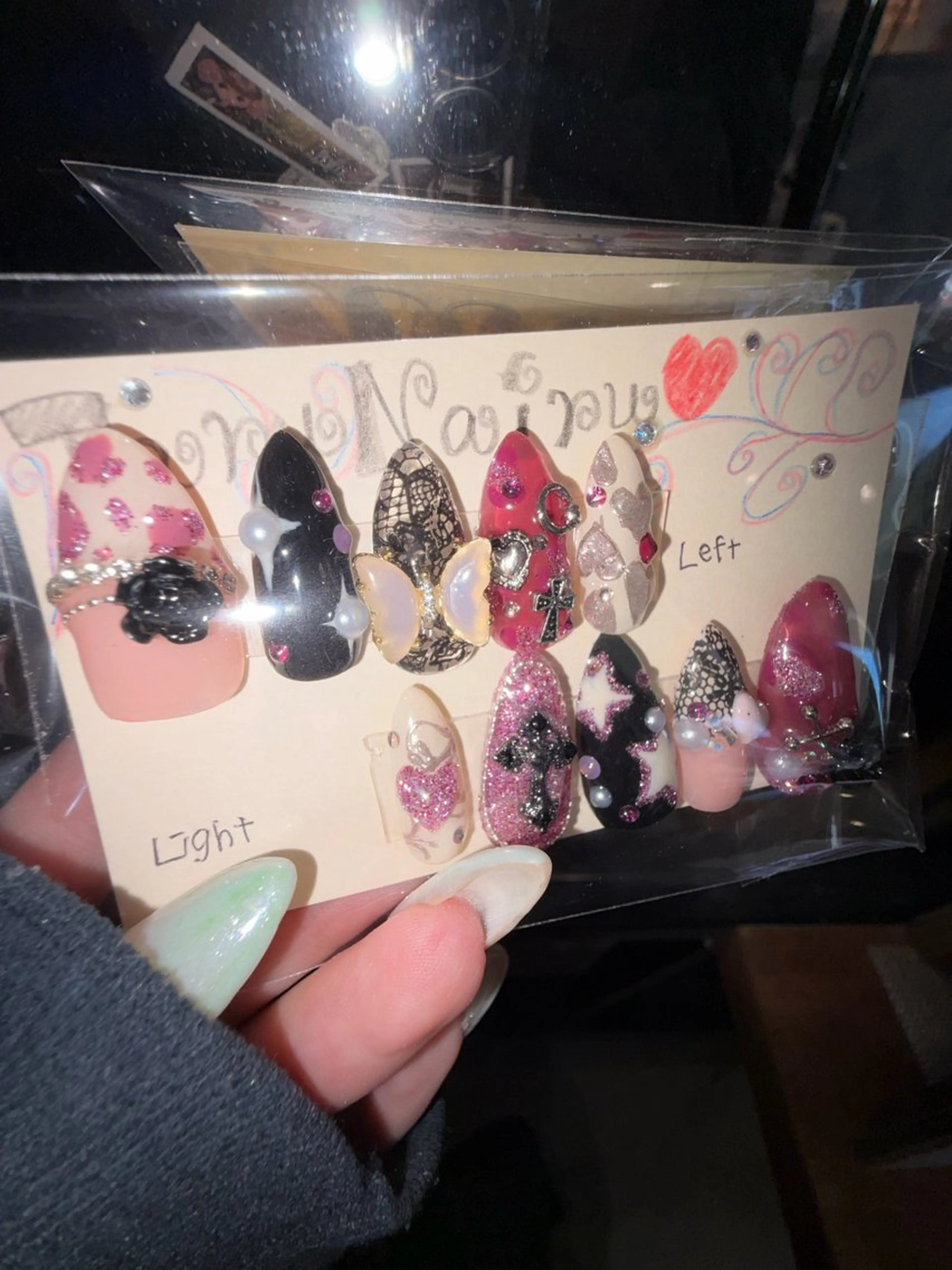 【オーダーチップ】オーダーメイドでネイルチップを作成させて頂きます♪（⚠️ご希望のデザインにより料金変わります）の写真