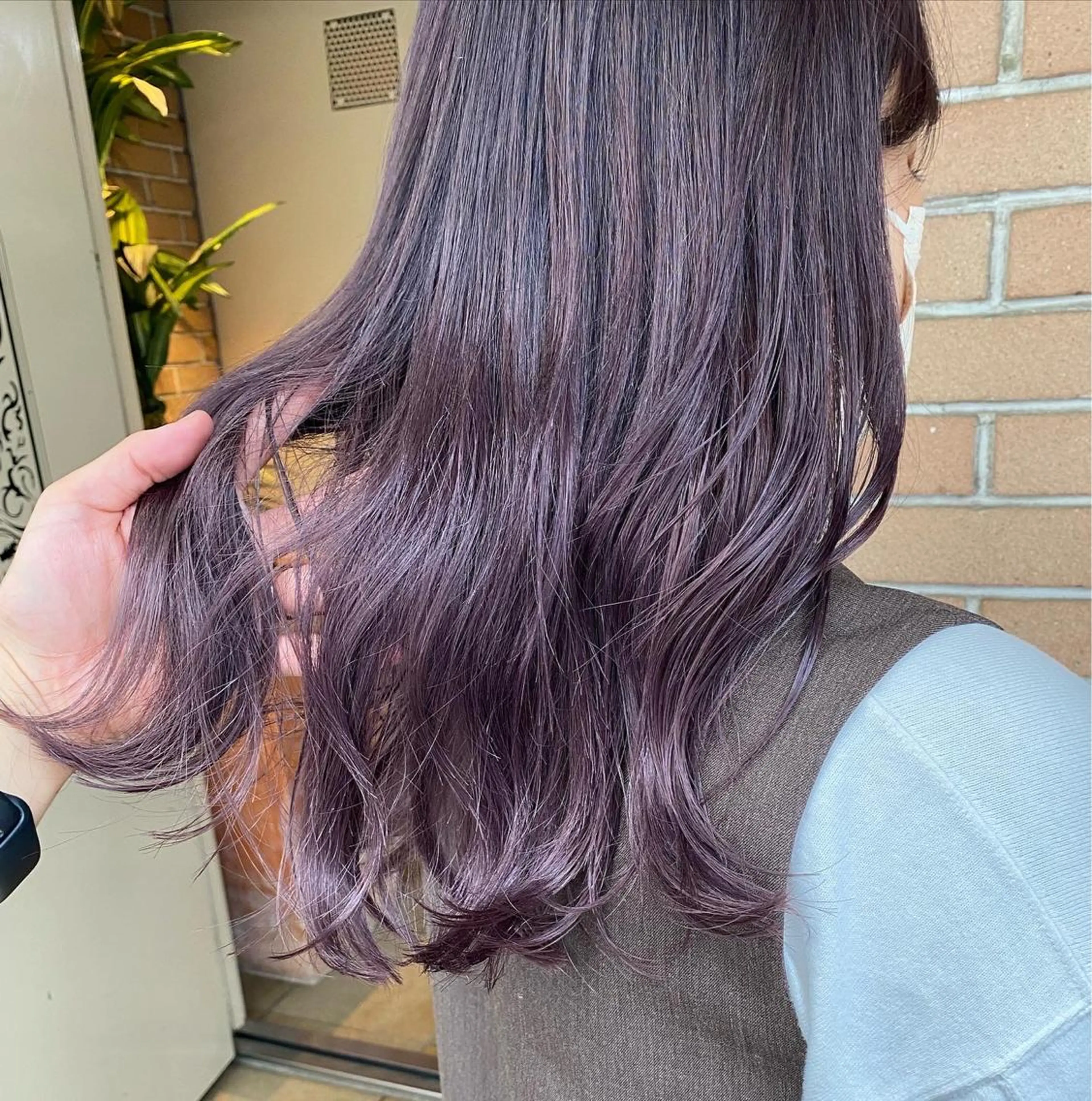 セミロング トリートメント カット ヘアカラー トリートメント レイヤーカット/ ブリーチカラー/雅人のヘアスタイル