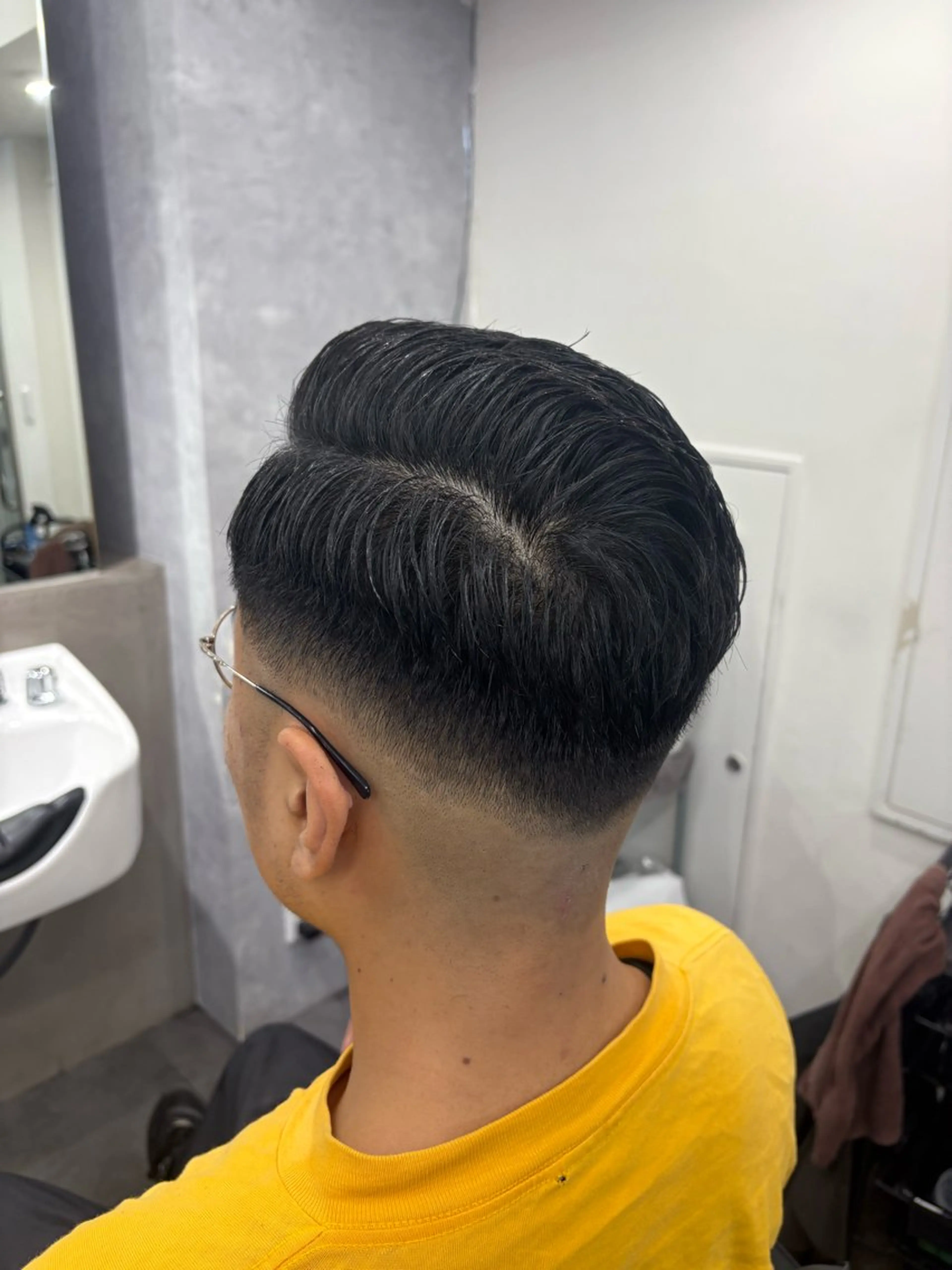 ショート メンズ カット パーマ CUCUMBER所属・本間 颯太のヘアスタイル