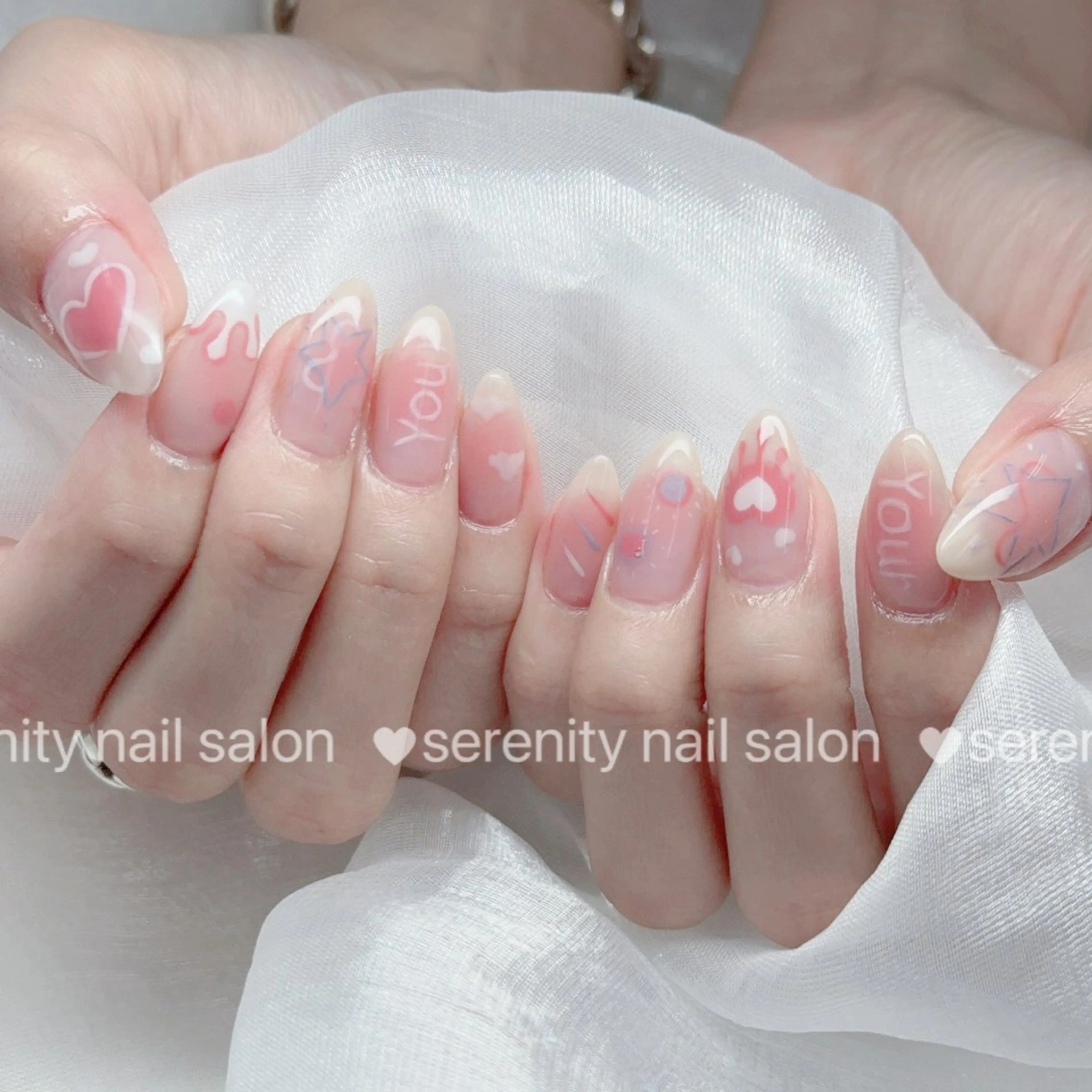 ネイル ハンドネイル ハンドケア ✨Serenity Nail salonのネイルデザイン