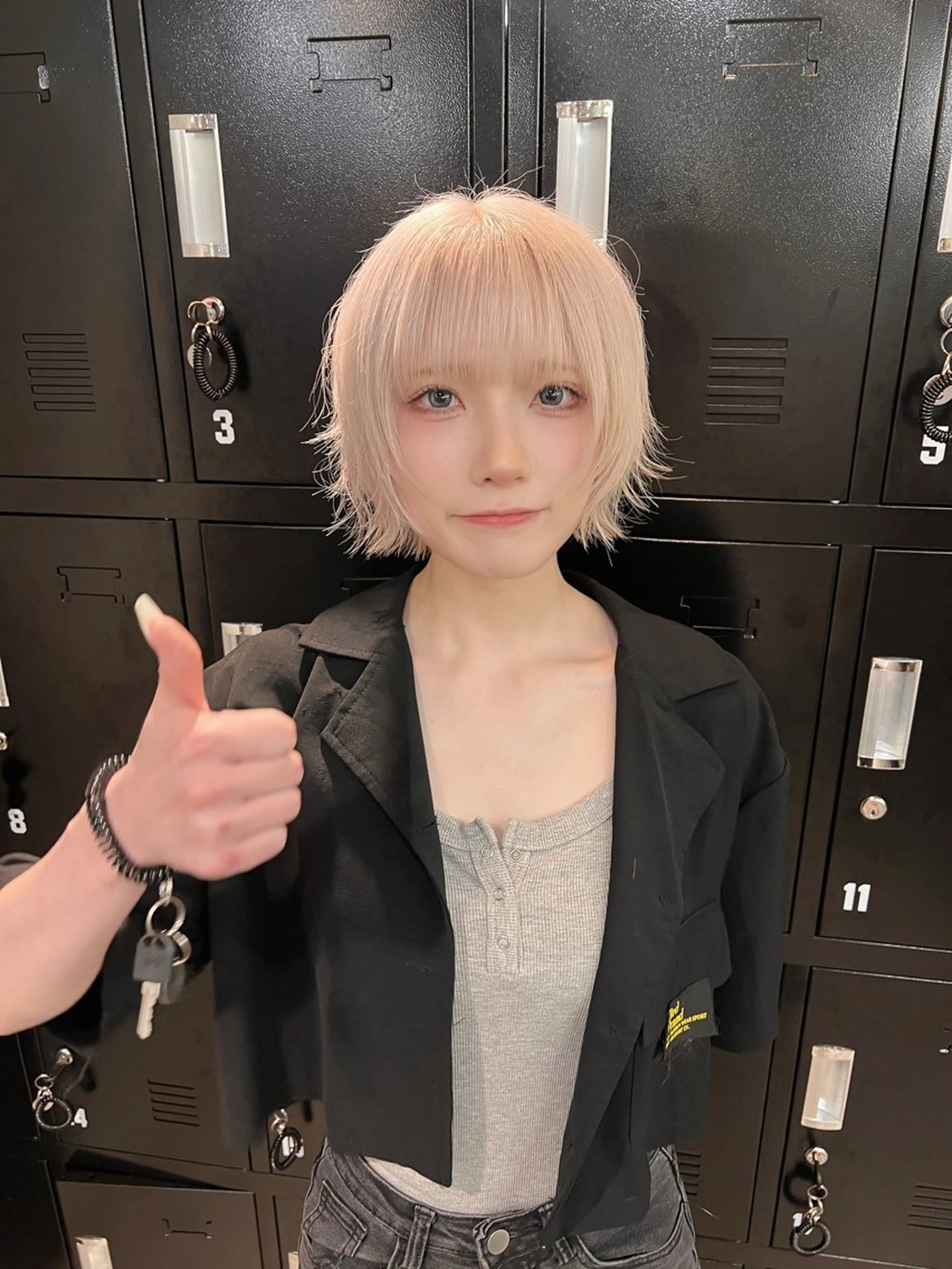 ショート カラー ヘアアレンジ カット ヘアカラー トリートメント ヘアセット 🐺ウルフの神🐺 /カラー/けいすけのヘアスタイル