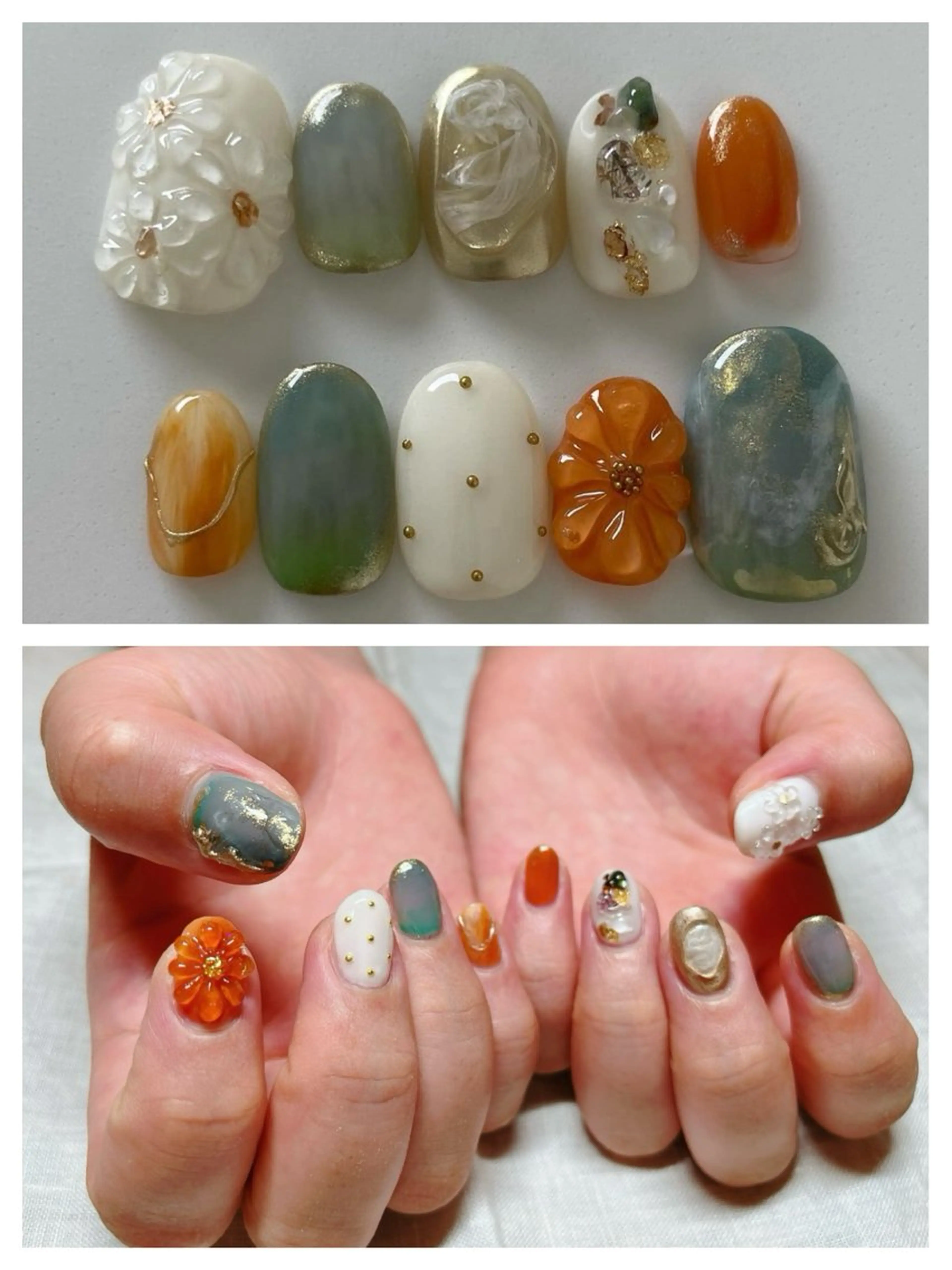 ネイル 持ち込み atelier mofのネイルデザイン