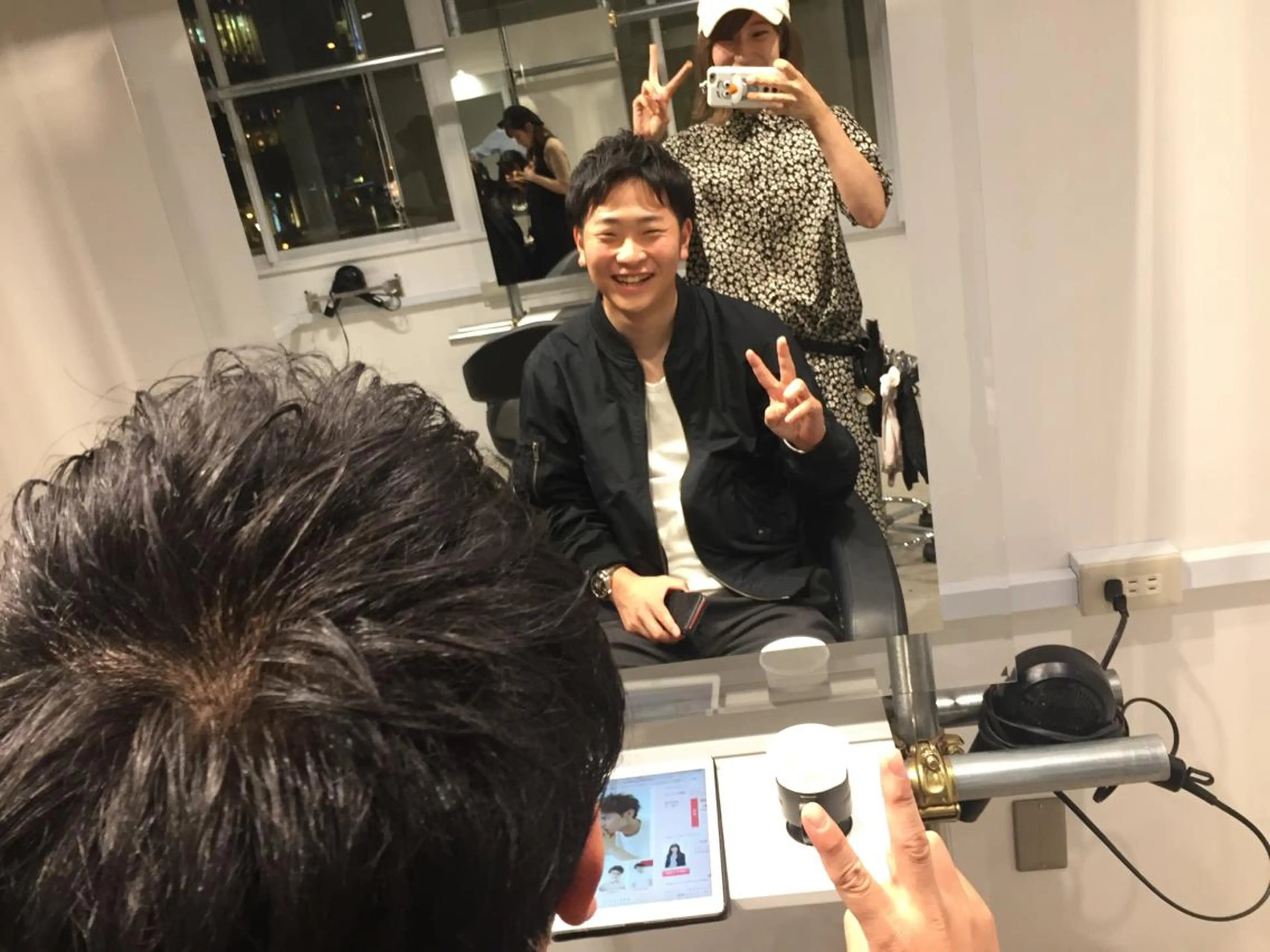 メンズ BABY 艶髪暗髪ヘア💖達人のヘアスタイル