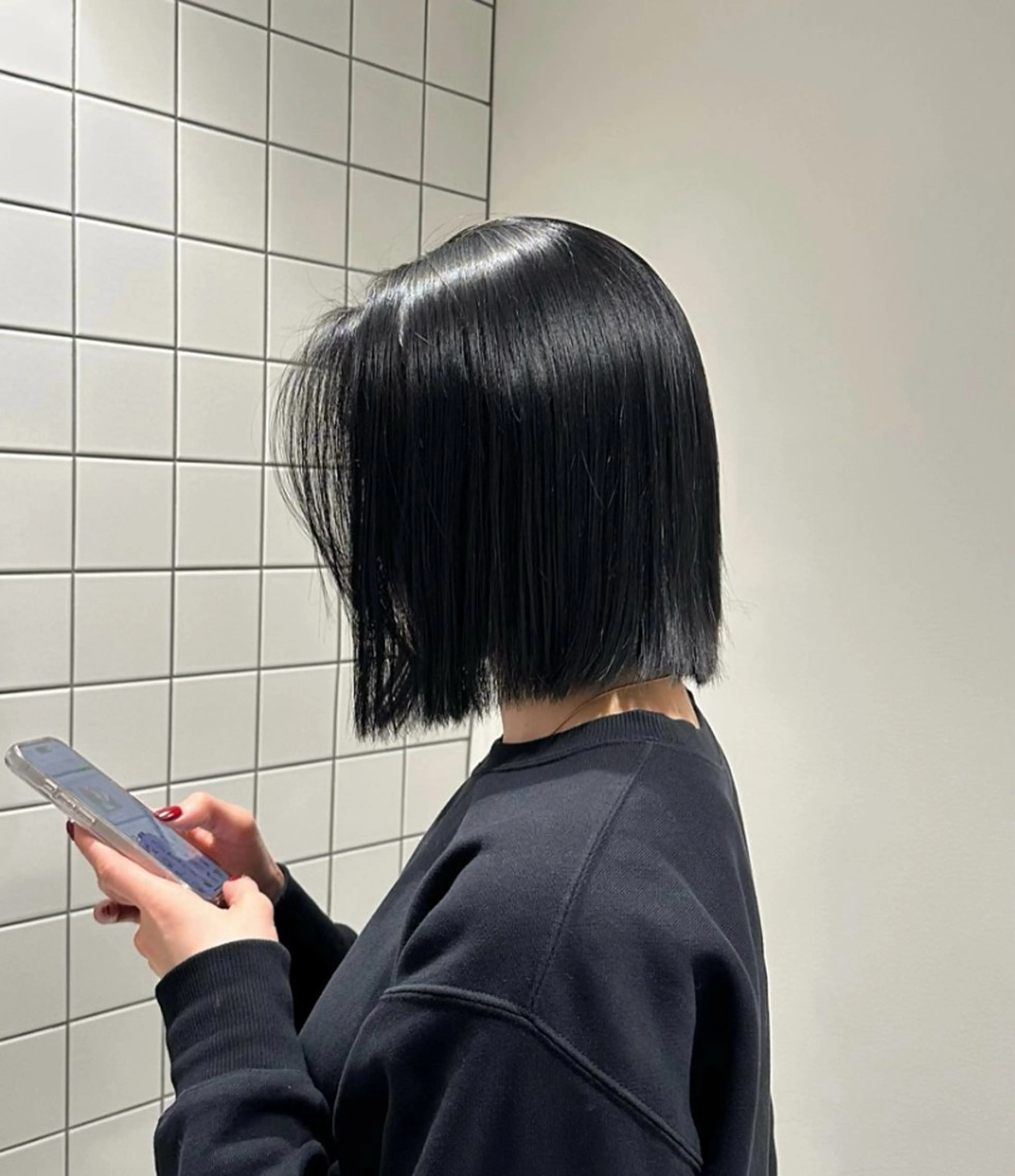 カラー shizuku / 🕊️透明感艶カラーのヘアスタイル