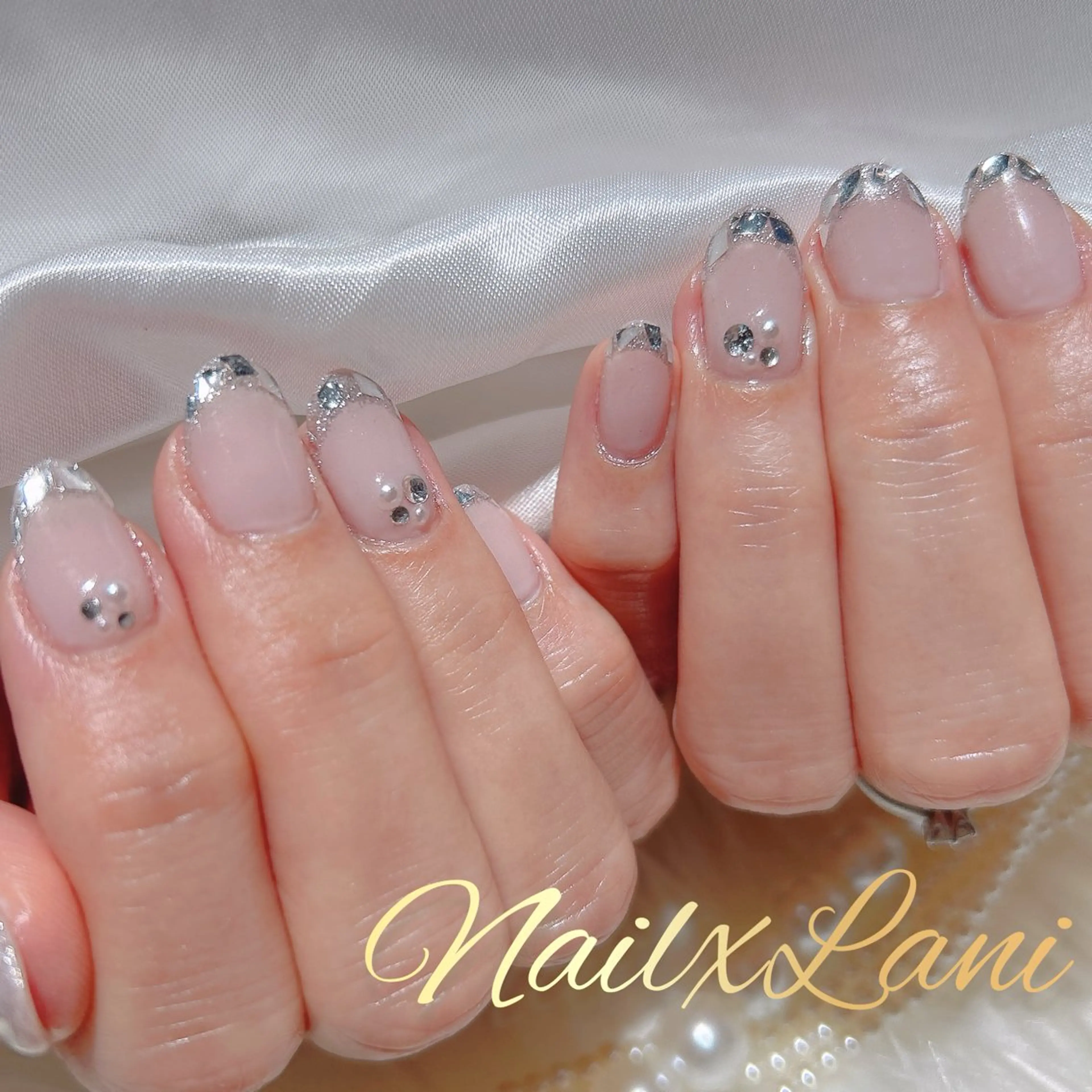 ネイル フットネイル ジェルネイル マグネットネイル パラジェル ハンドネイル Nail×Lani 深爪矯正対応◎のネイルデザイン