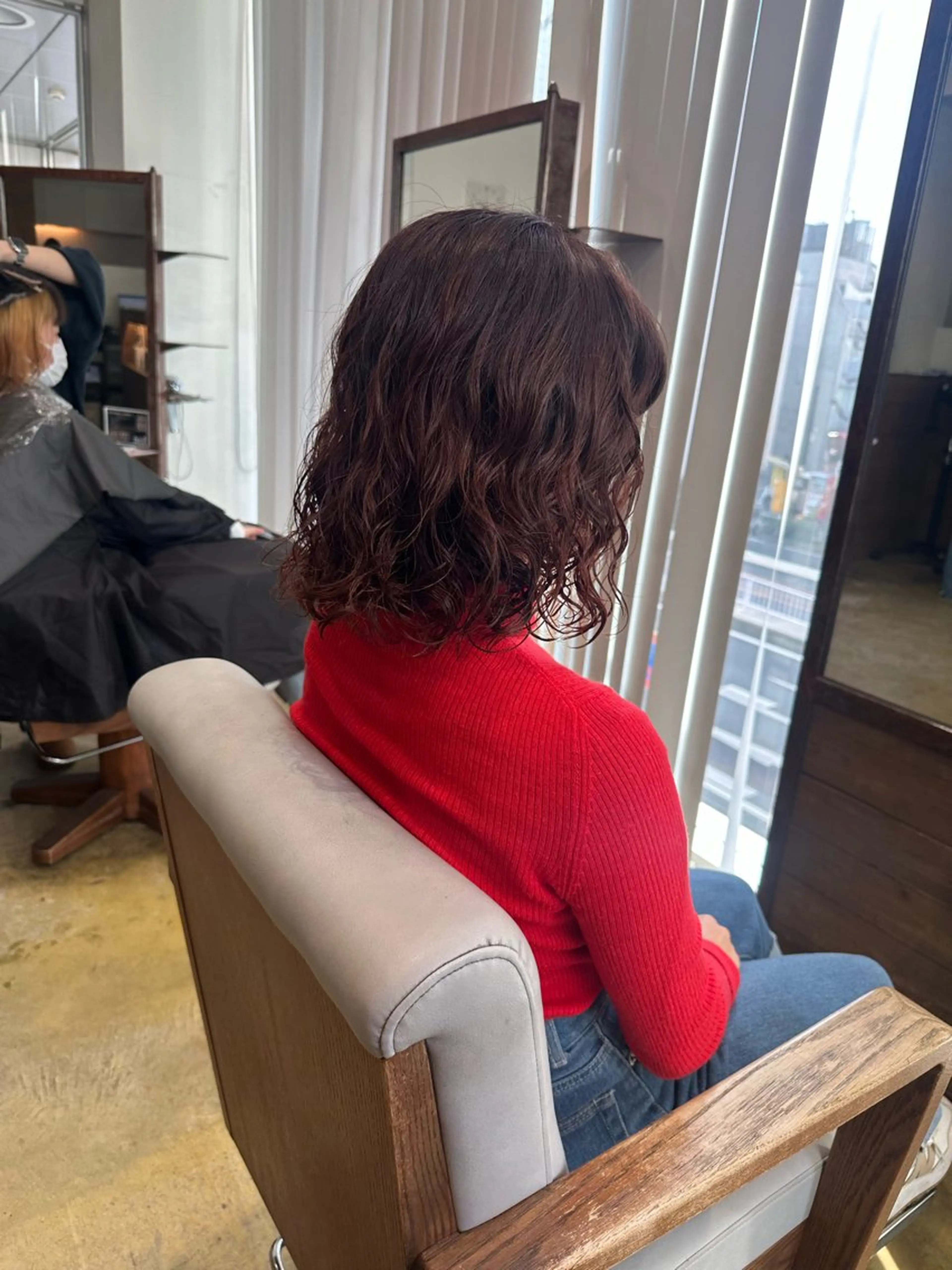 ミディアム パーマ ミディアムパーマ ボブ パーマ ✨レディースパーマ/ 髪質改善✨ケント🌳のヘアスタイル