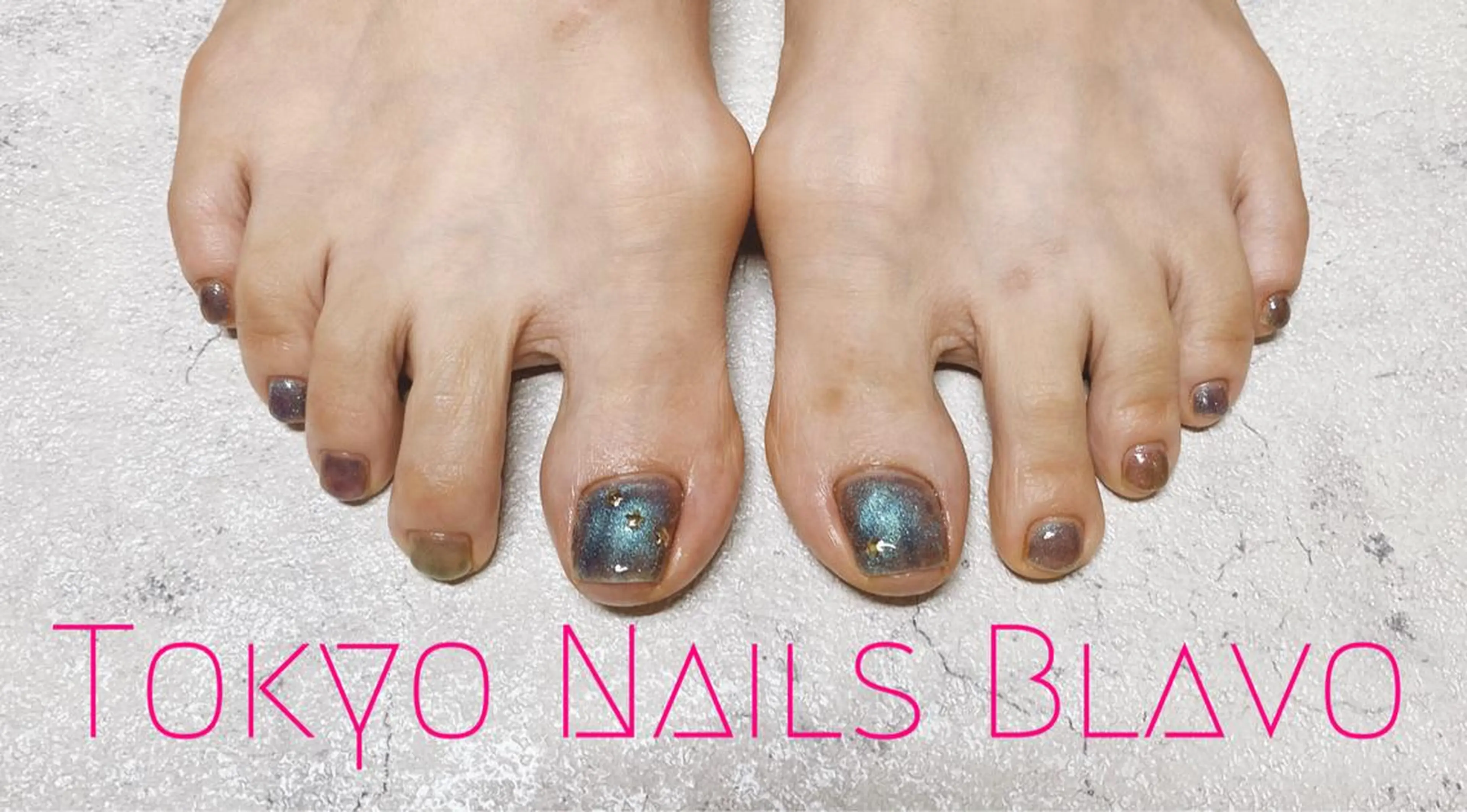 ネイル フットネイル T.N.B 山本陽子のネイルデザイン