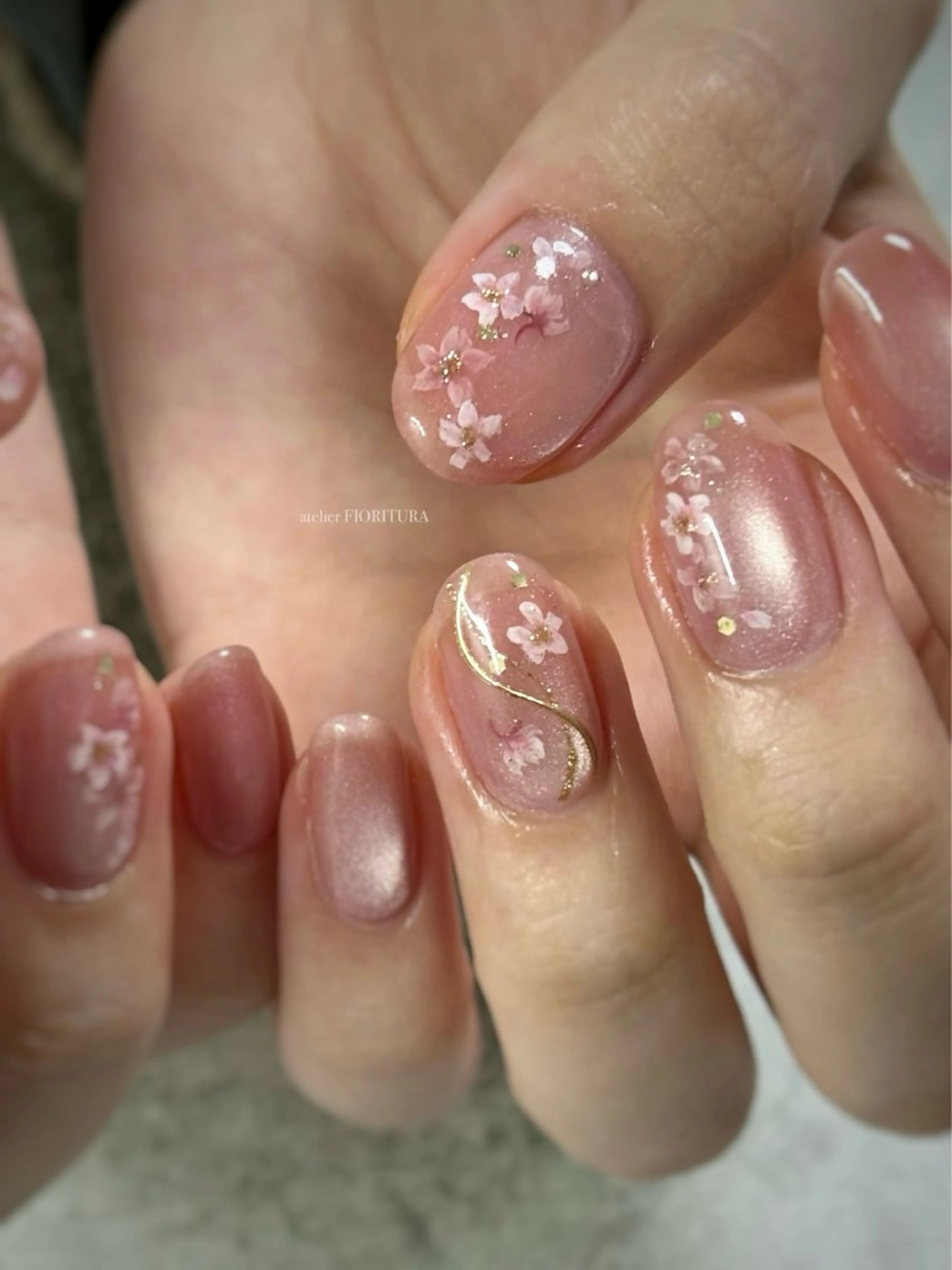 ネイル ハンドネイル FIORITURA Maikoのネイルデザイン