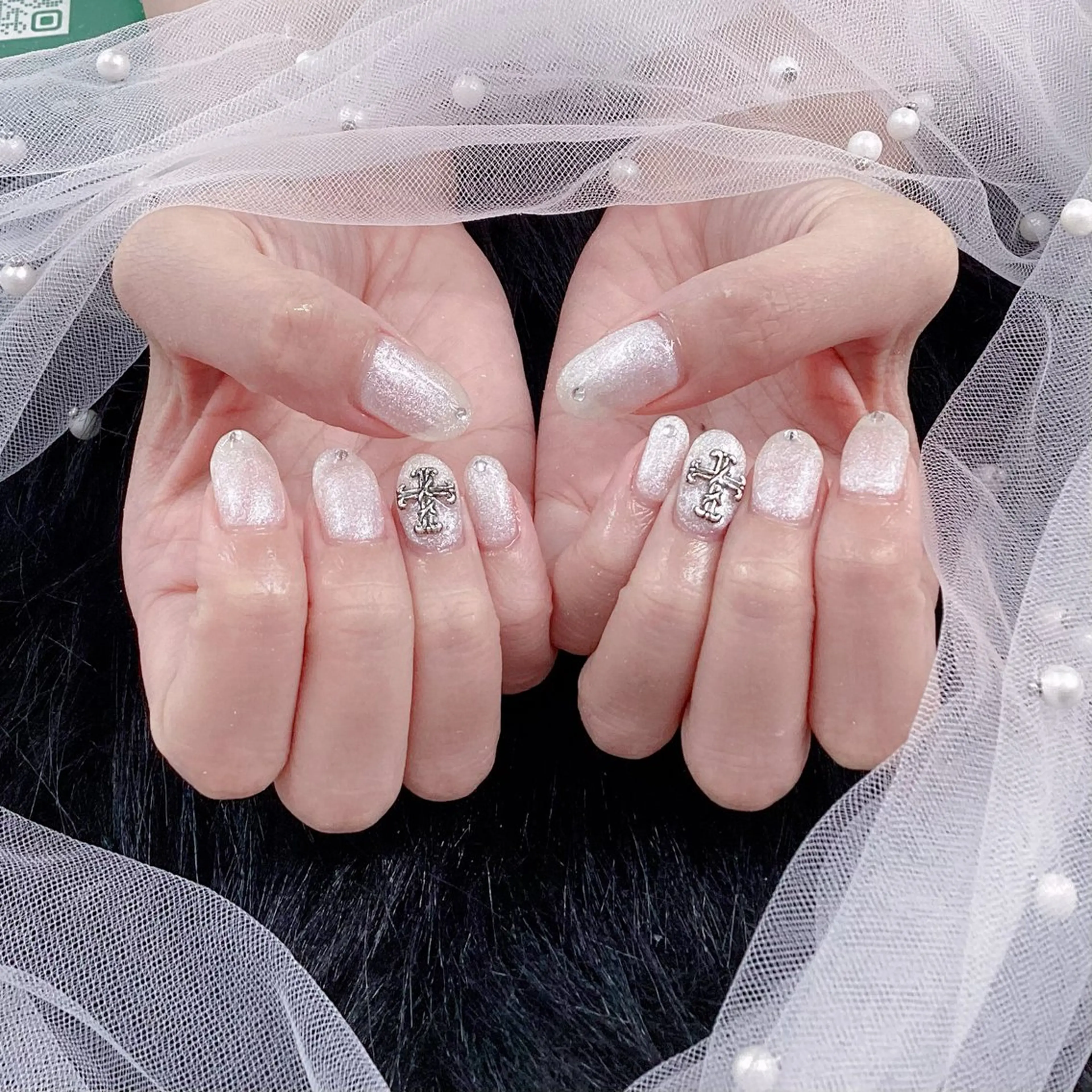 ネイル パーツ全部¥110 サロンミミのネイルデザイン