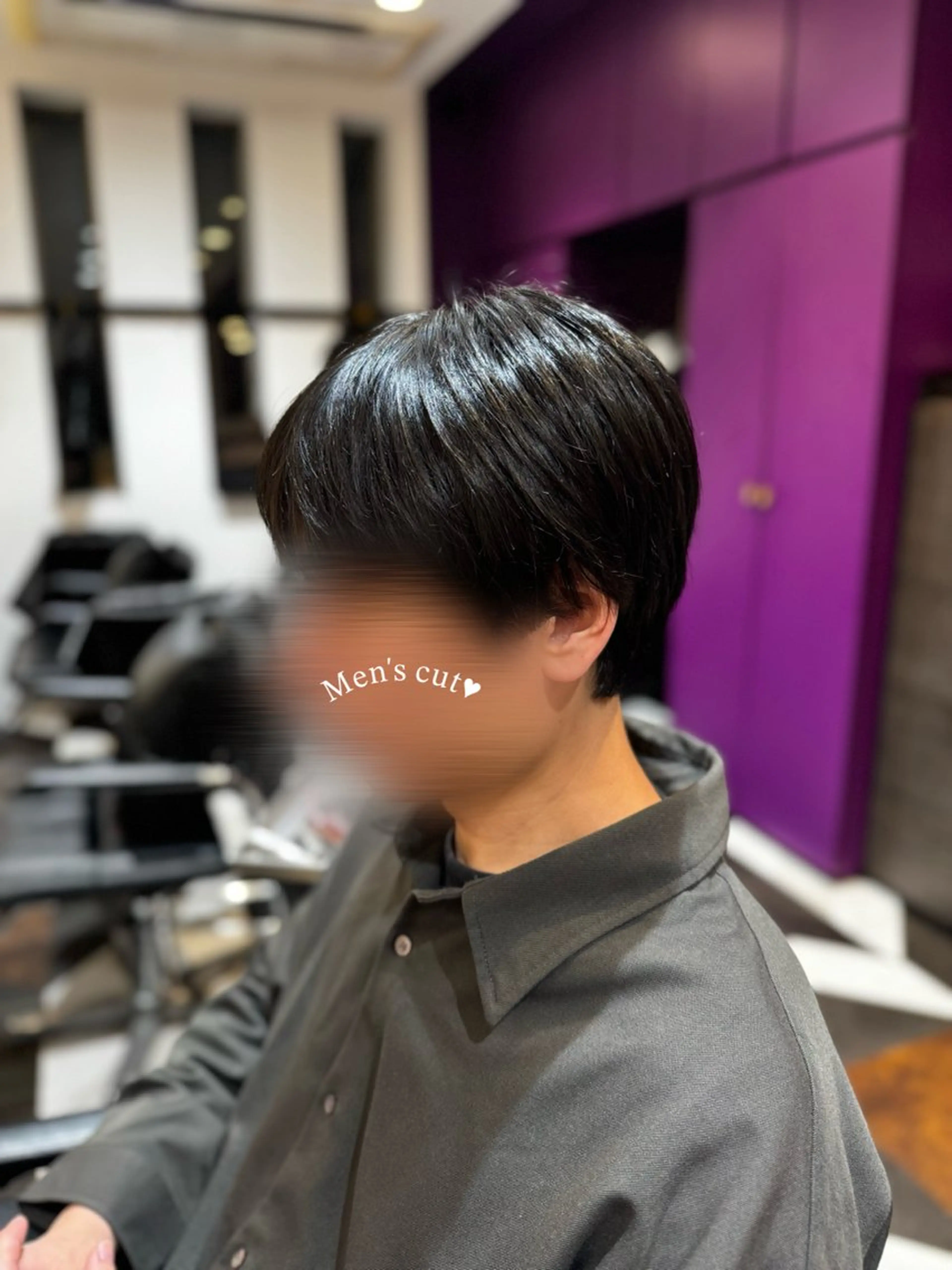 ショート メンズ APHRODITE GINZA 日本橋人形町所属・🤍うる艶カラー🤍 たむら みなみ 東京のヘアスタイル