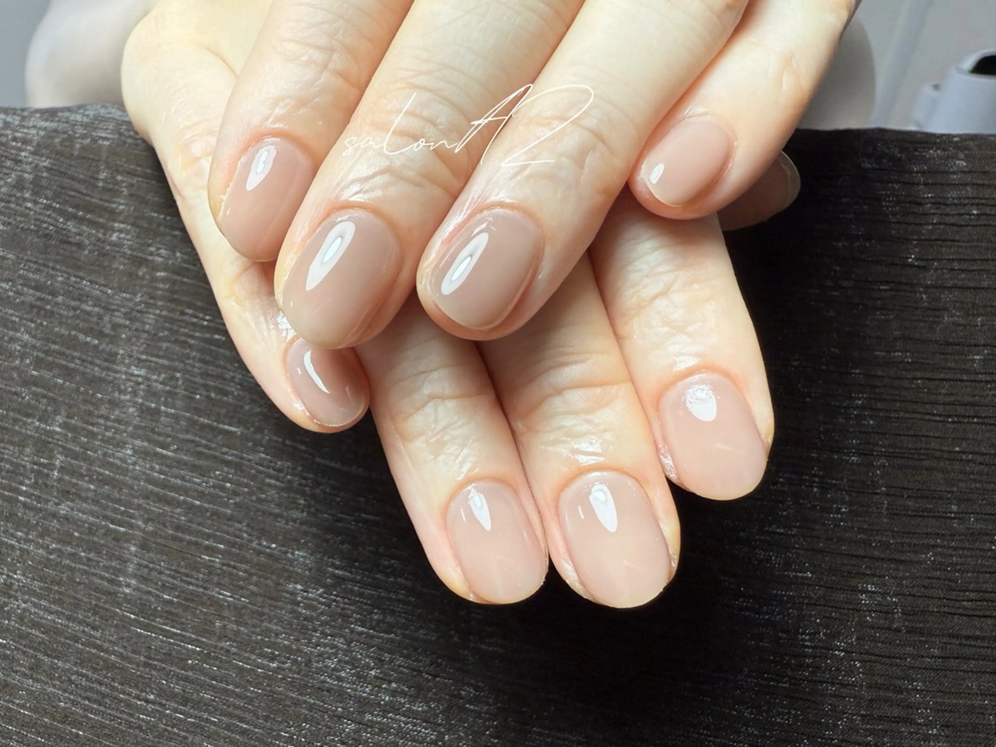 ネイル アートネイル 長さ出し フットネイル フレンチネイル ジェルネイル salon AZのネイルデザイン