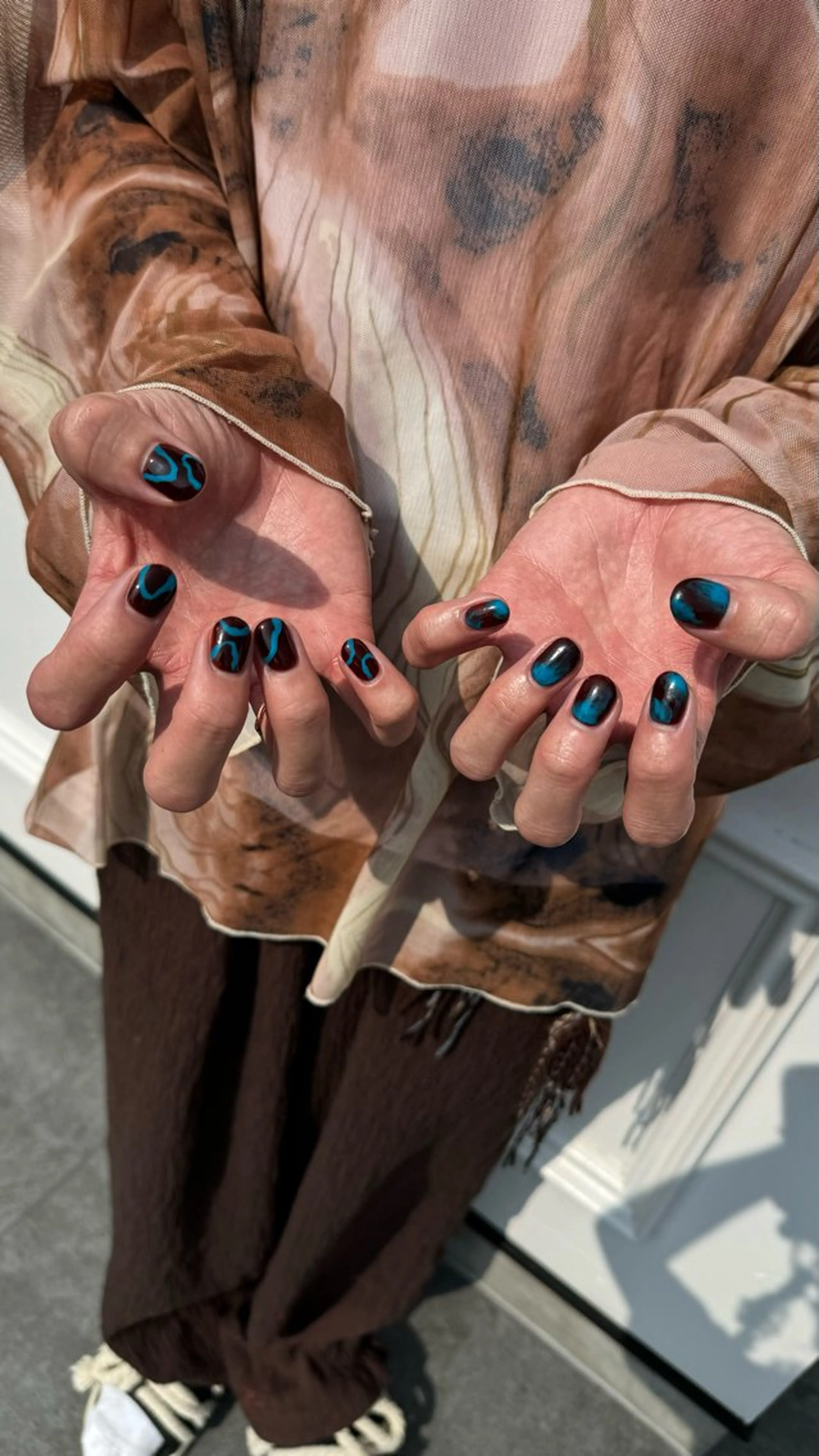 ネイル ニュアンスネイル yate' narumiのネイルデザイン