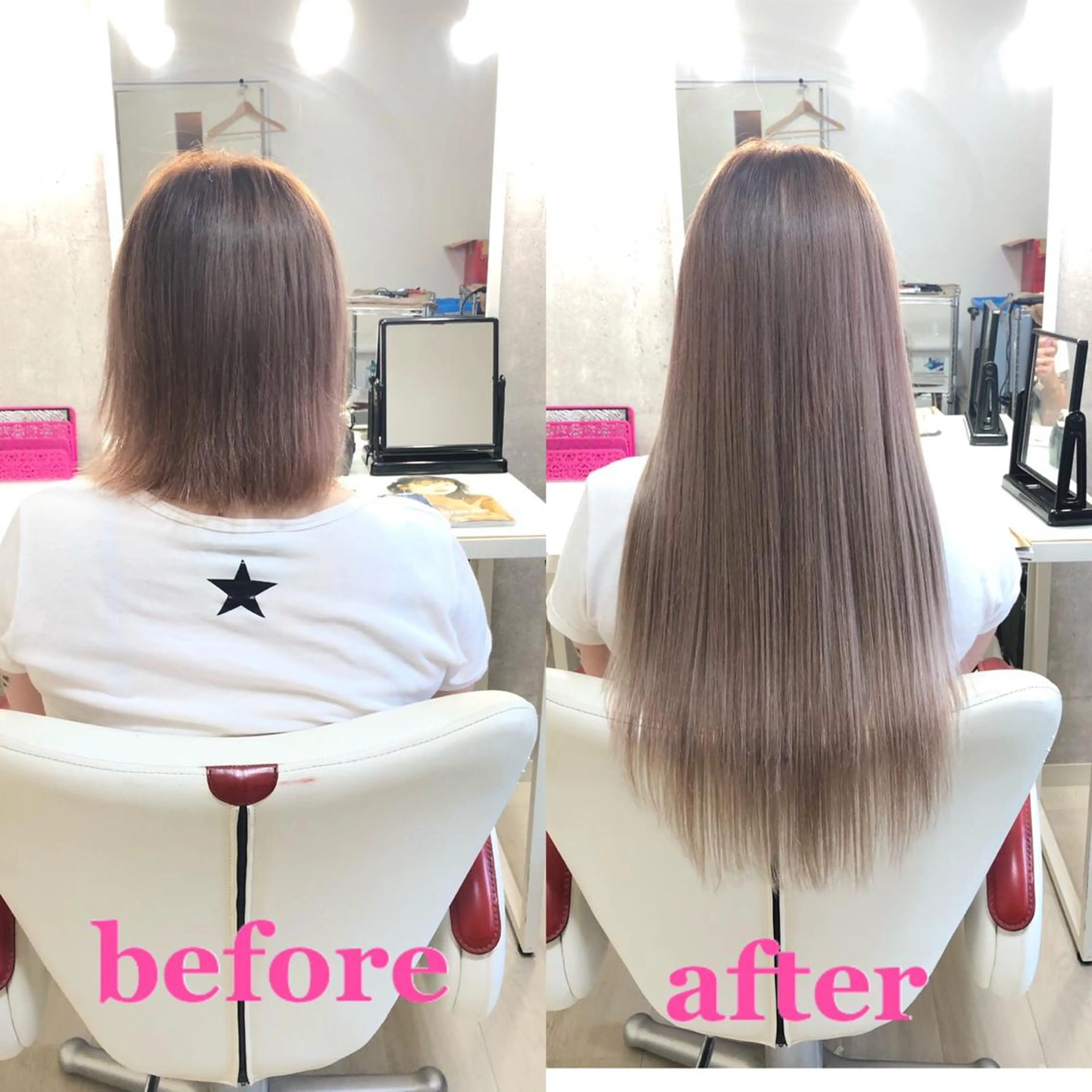 ロング エクステ ドレスアップ心斎橋店所属・🌸ドレスアップ 心斎橋店🌸のヘアスタイル