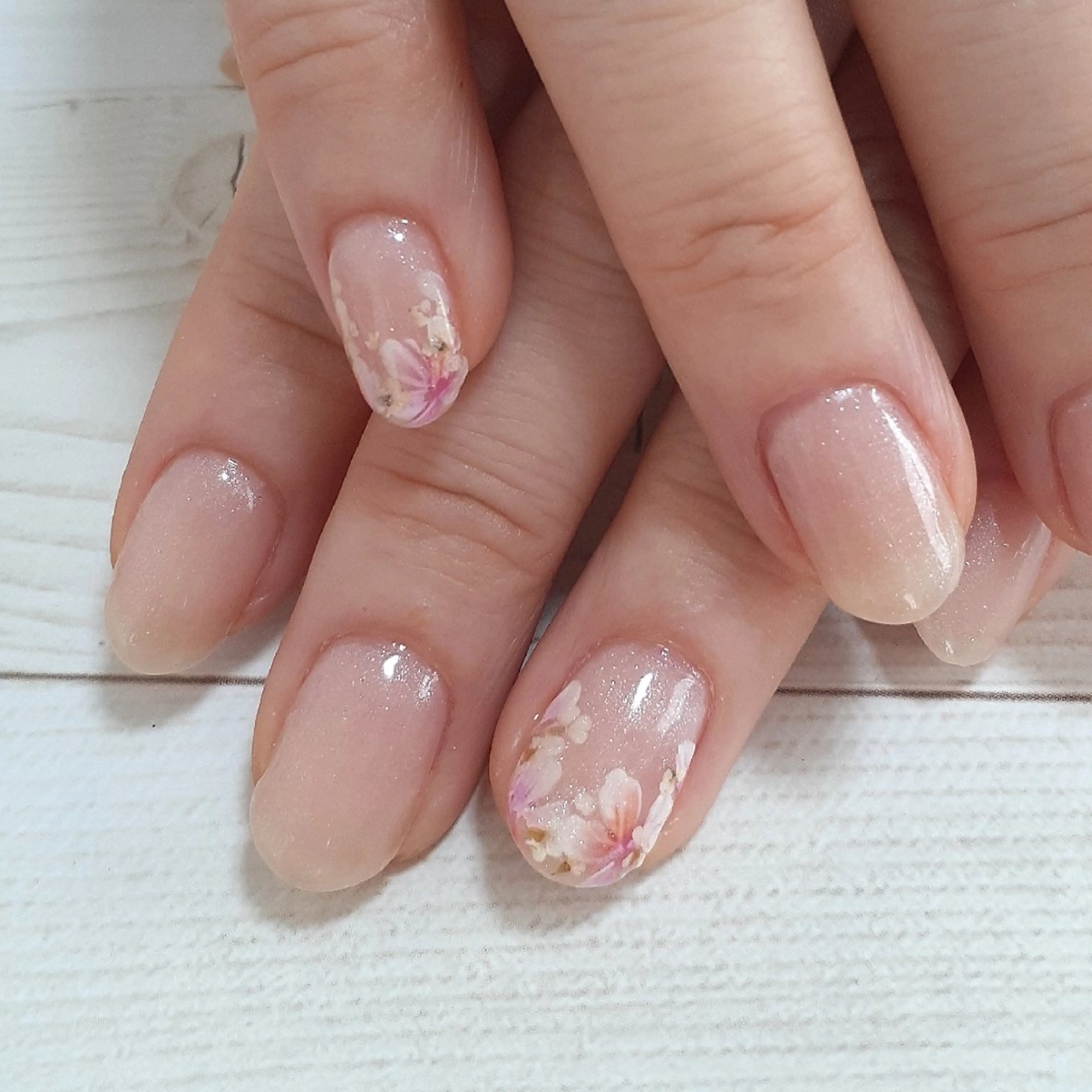 ネイル アートネイル ラメ(グリッター) ハンドネイル 池元 真由美のネイルデザイン