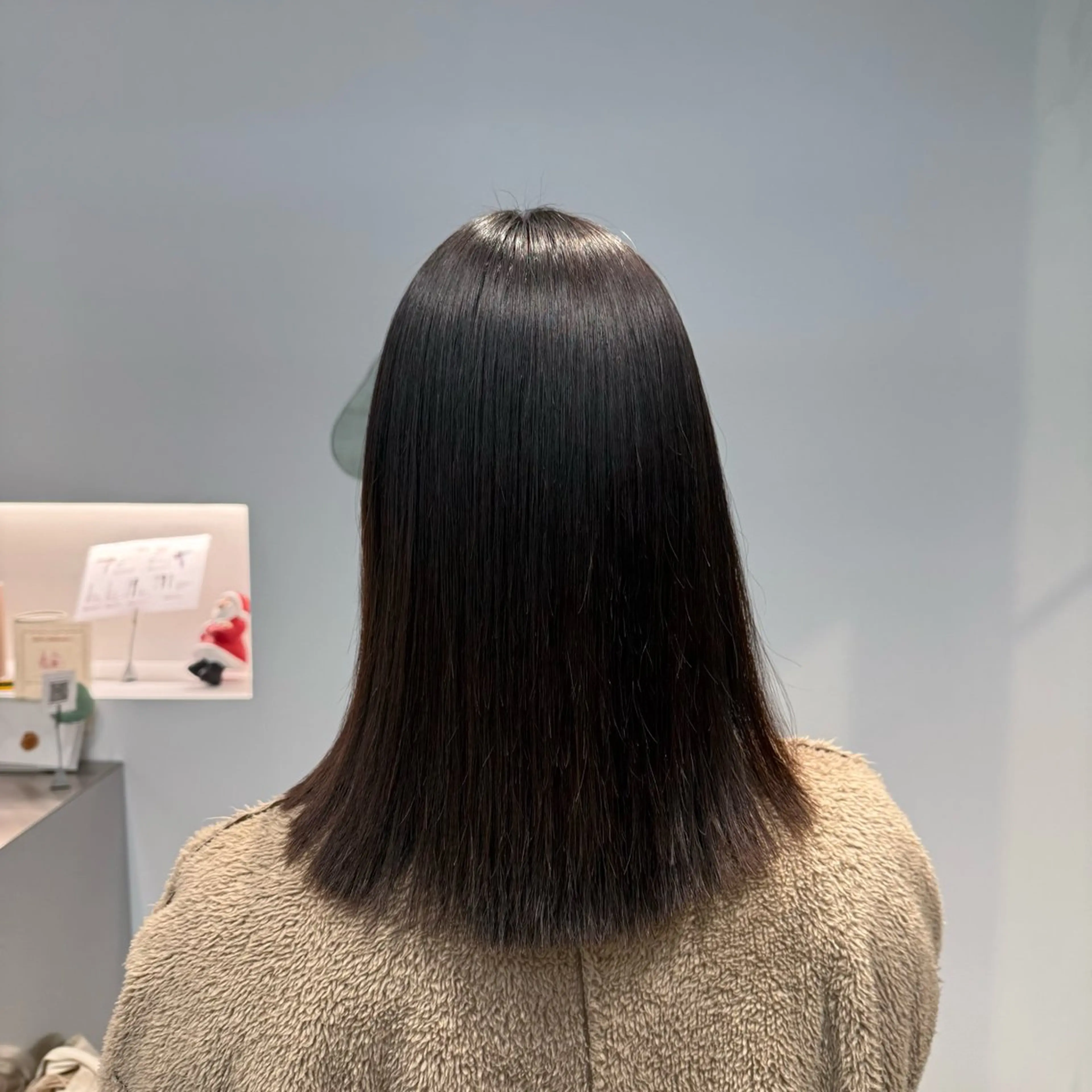 セミロング パーマ セミロングパーマ ストレートパーマ é.dit tokyo所属・sakura 🍒のヘアスタイル