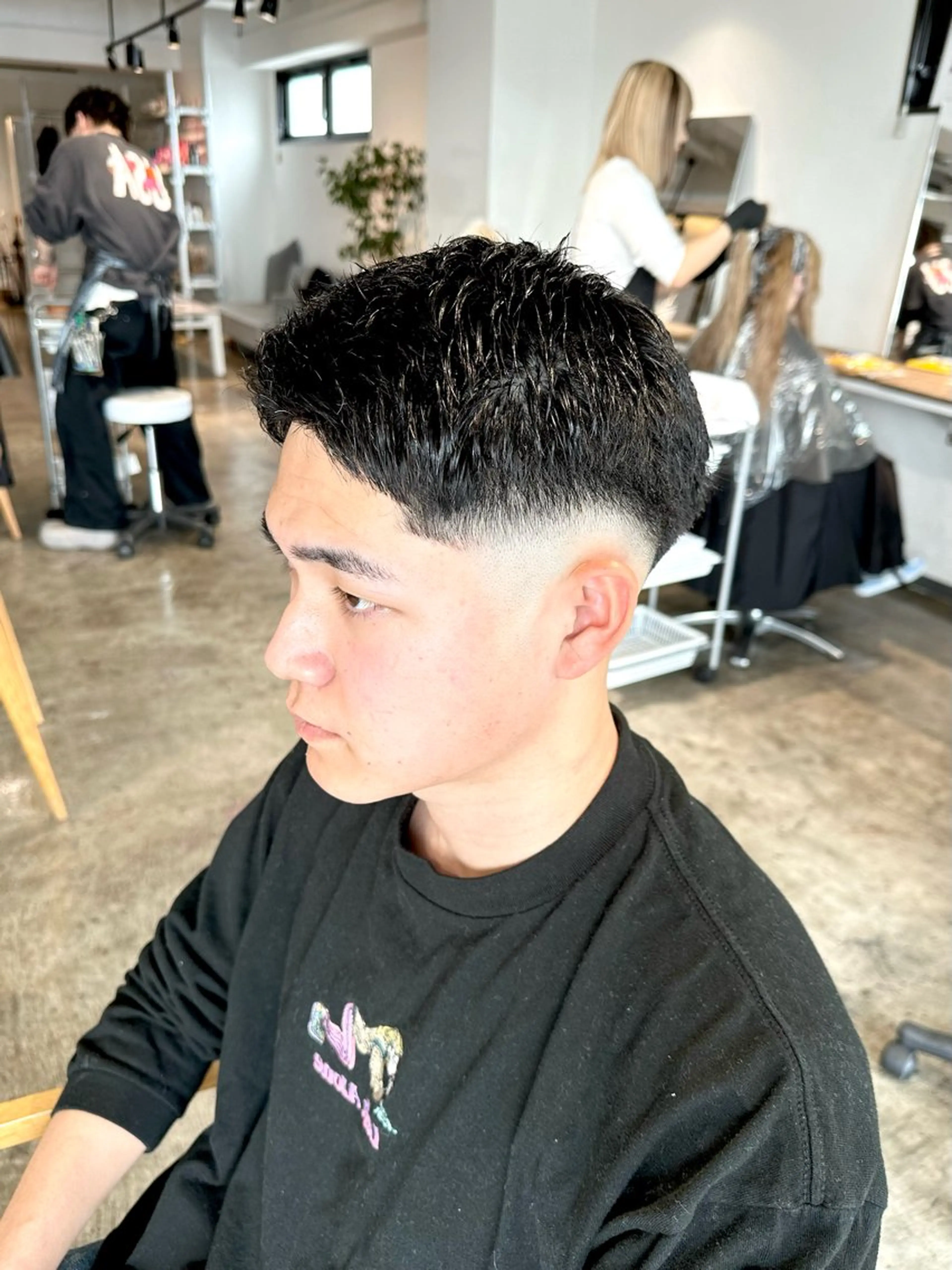 メンズ フェードカット メンズパーマ スキンフェード カット 骨格補正施術/メンズ 専門美容師/YUYAのヘアスタイル