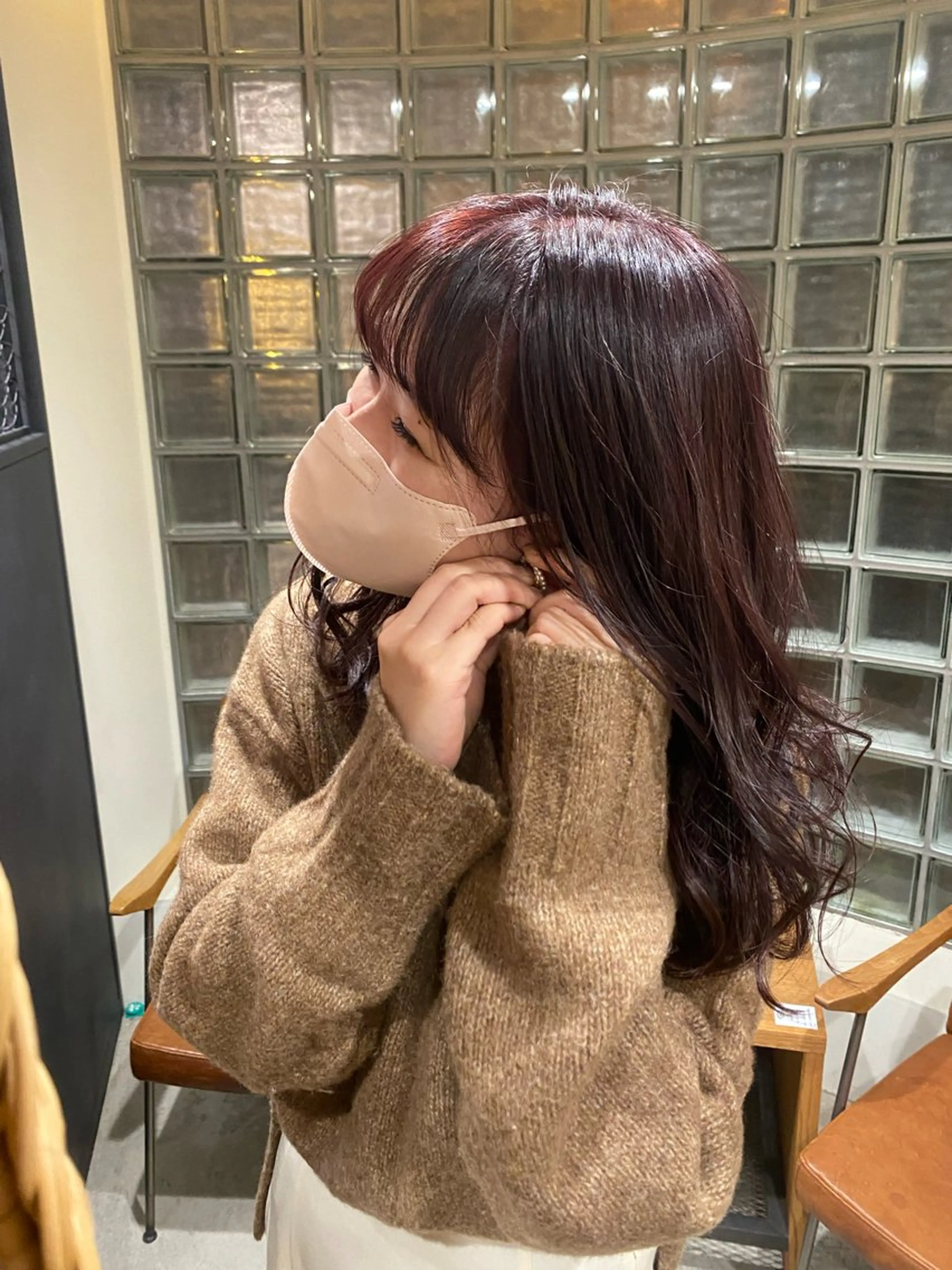 ミディアム 梅田美容室/カット /Maoのヘアスタイル