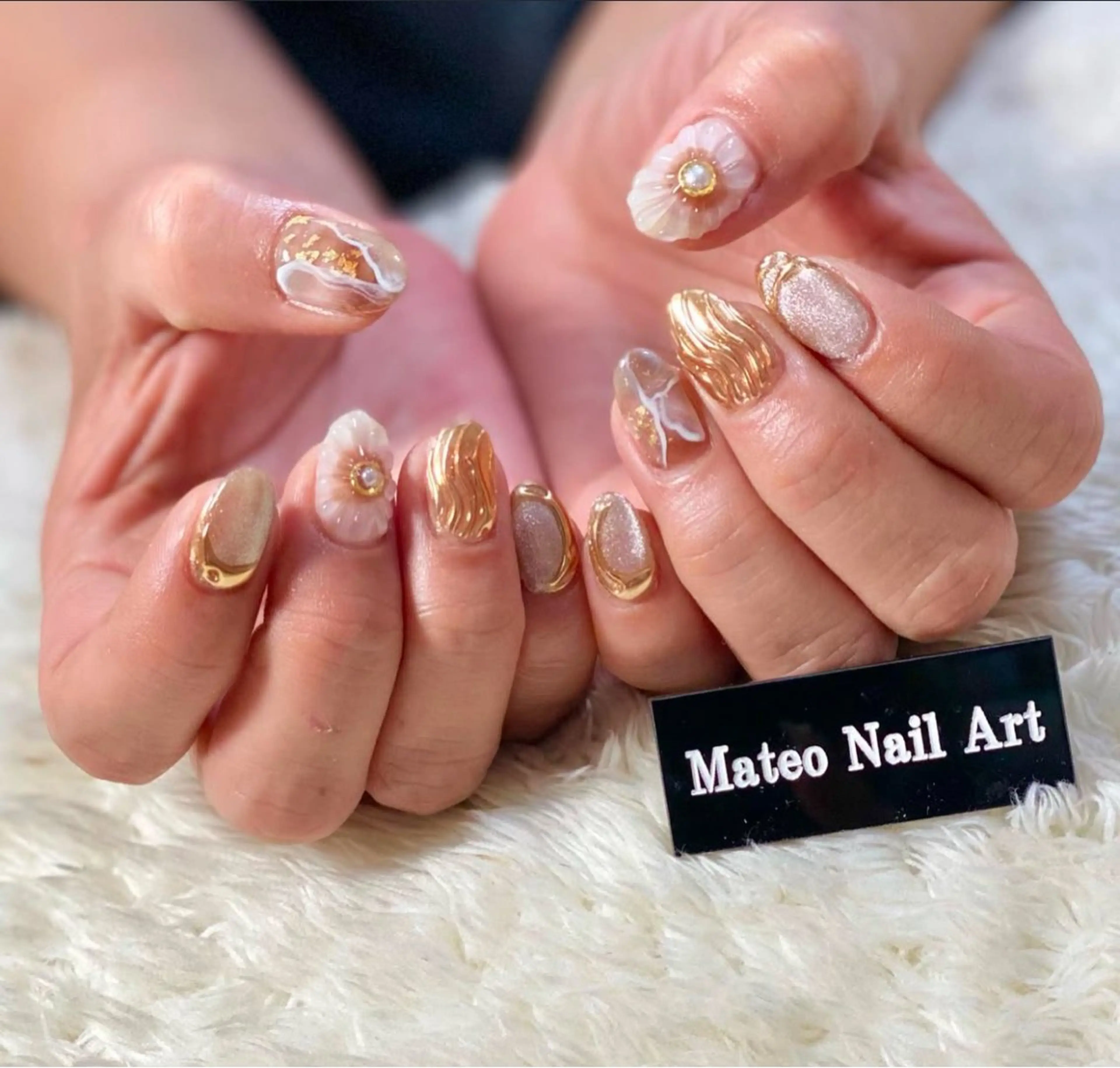 ネイル ニュアンスネイル ハンドネイル Mateo Nail Artのネイルデザイン
