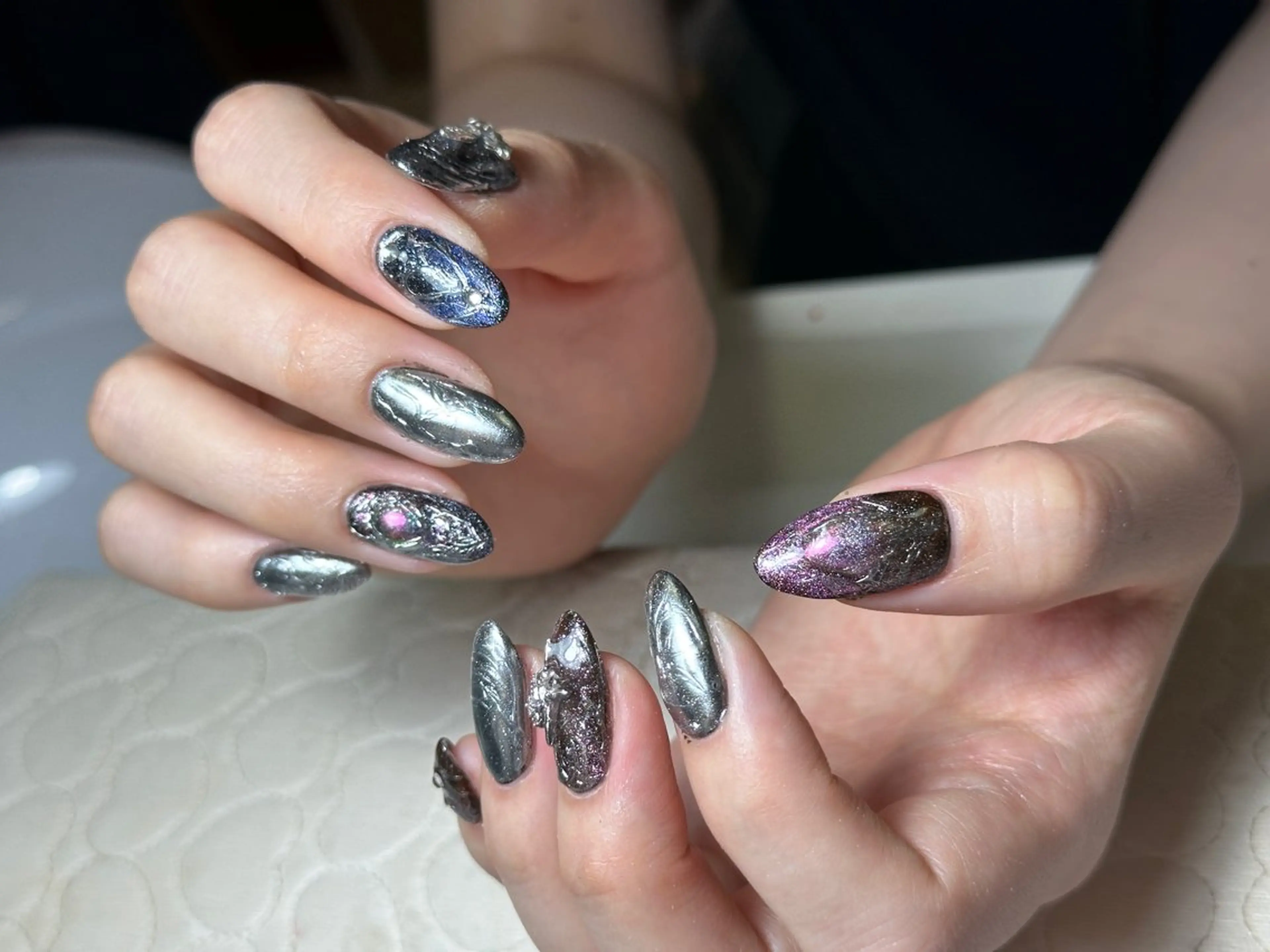 ネイル Eveネイル チップスカルプ専門店のネイルデザイン