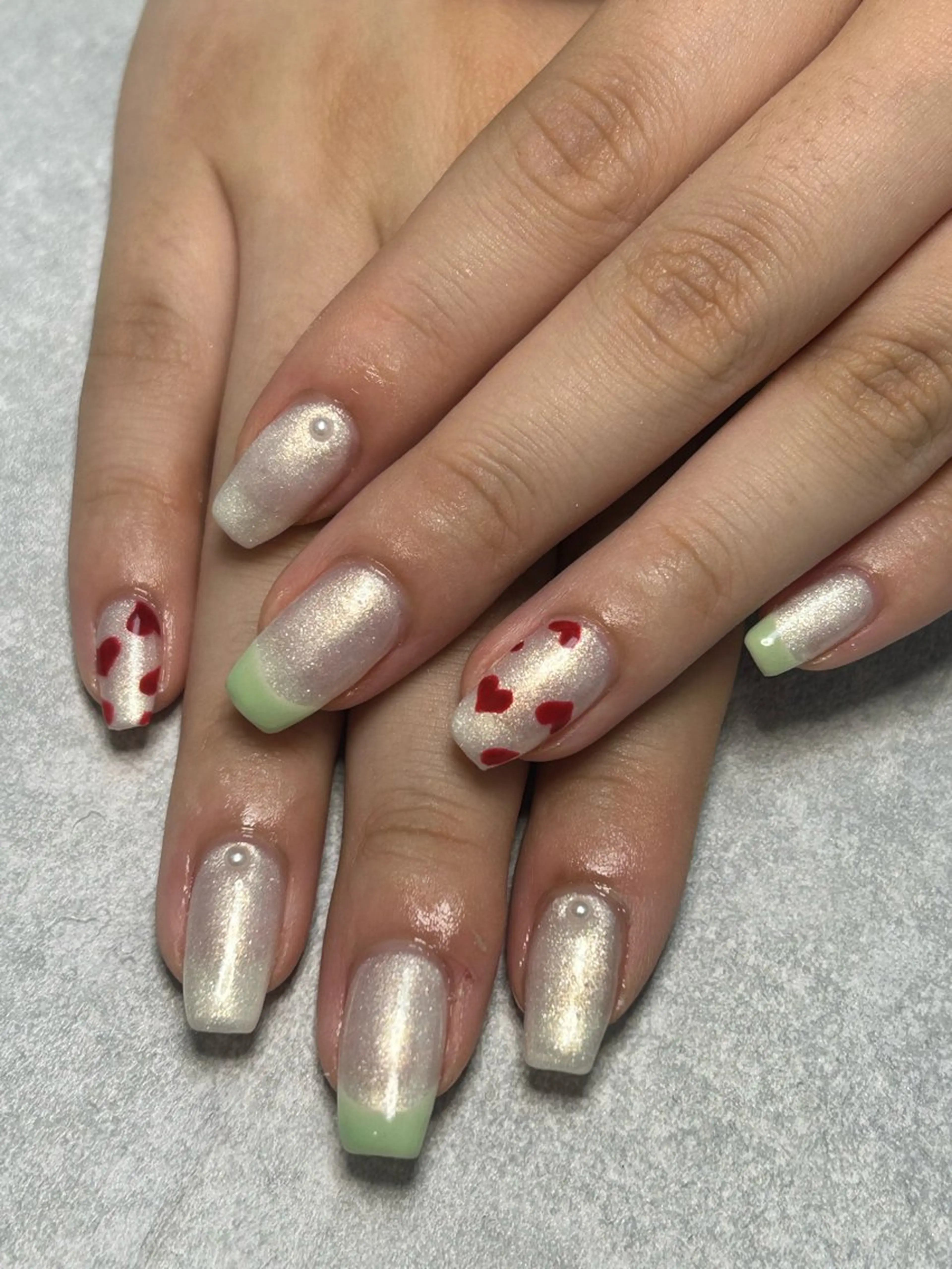 ネイル ハンドネイル おきな みえこのネイルデザイン