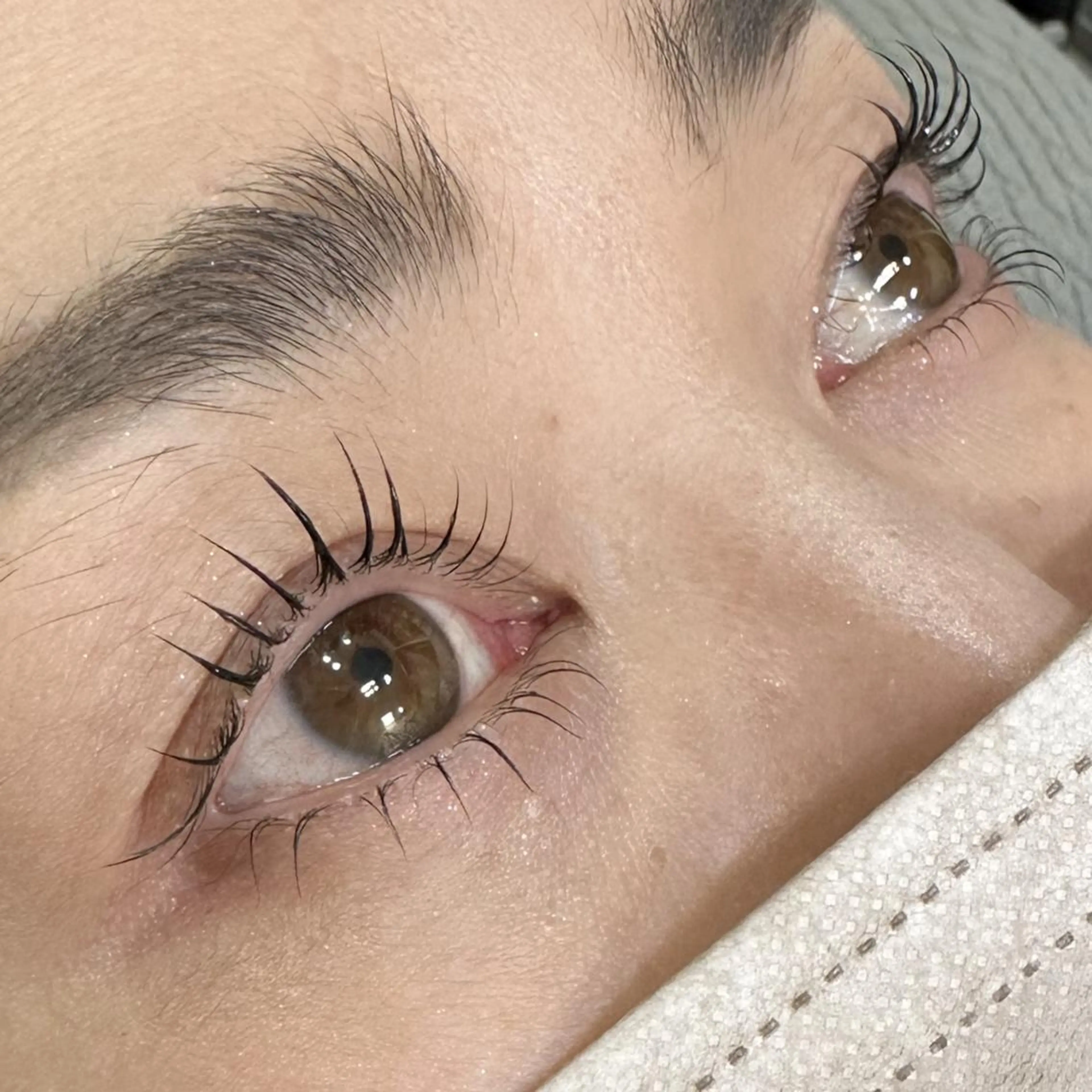 マツエク・マツパ 束感まつ毛 パリジェンヌラッシュリフト 一重×まつ毛パーマ 束感まつげパーマ/ 長持続/梅田/Ojiのマツエク・マツパデザイン