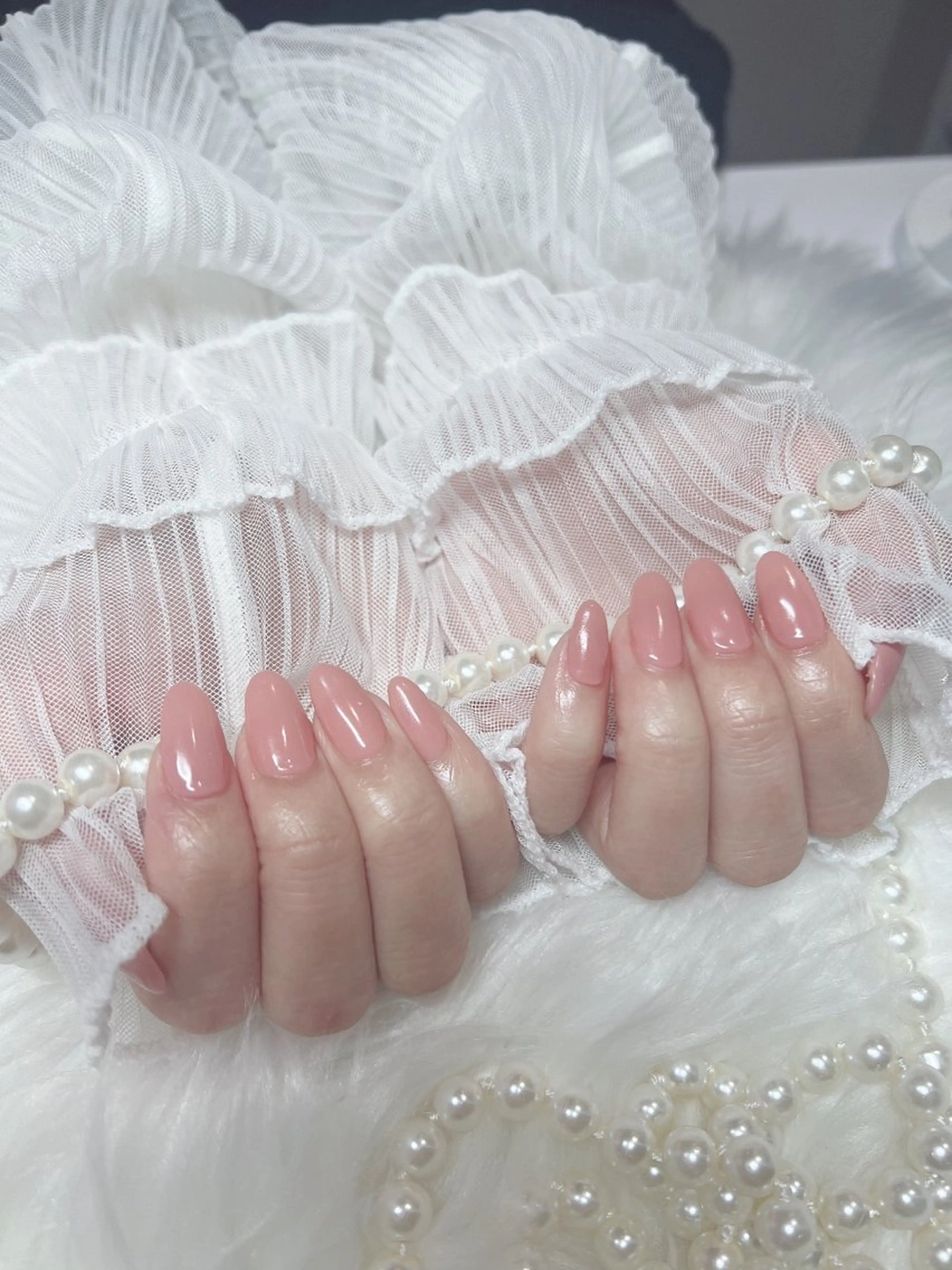 ネイル 桜ネイル ピンク eclana所属・eclana🤍 sarinaのネイルデザイン