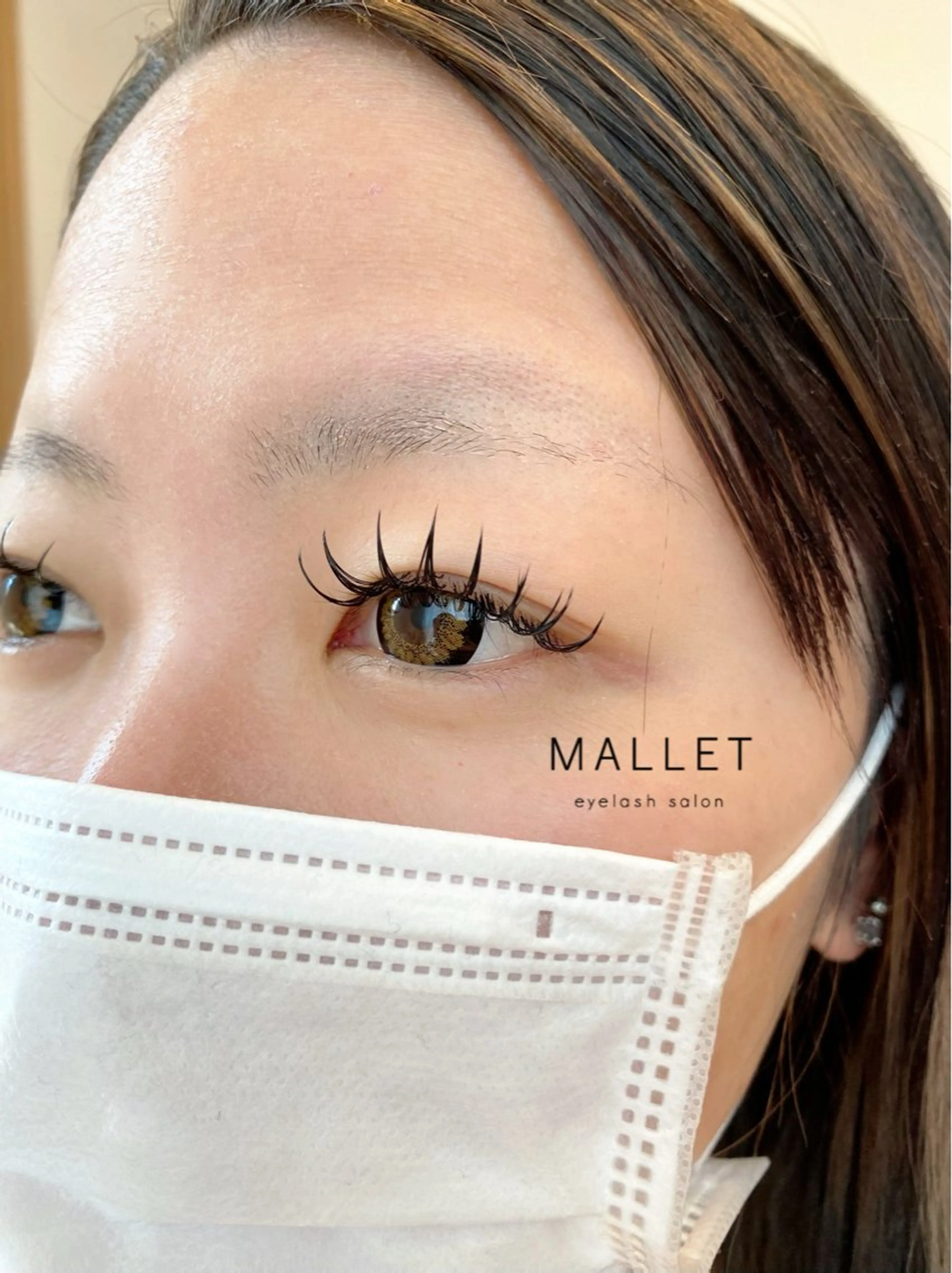 マツエク・マツパ マツエク MALLET所属・松井 亜衣のマツエク・マツパデザイン
