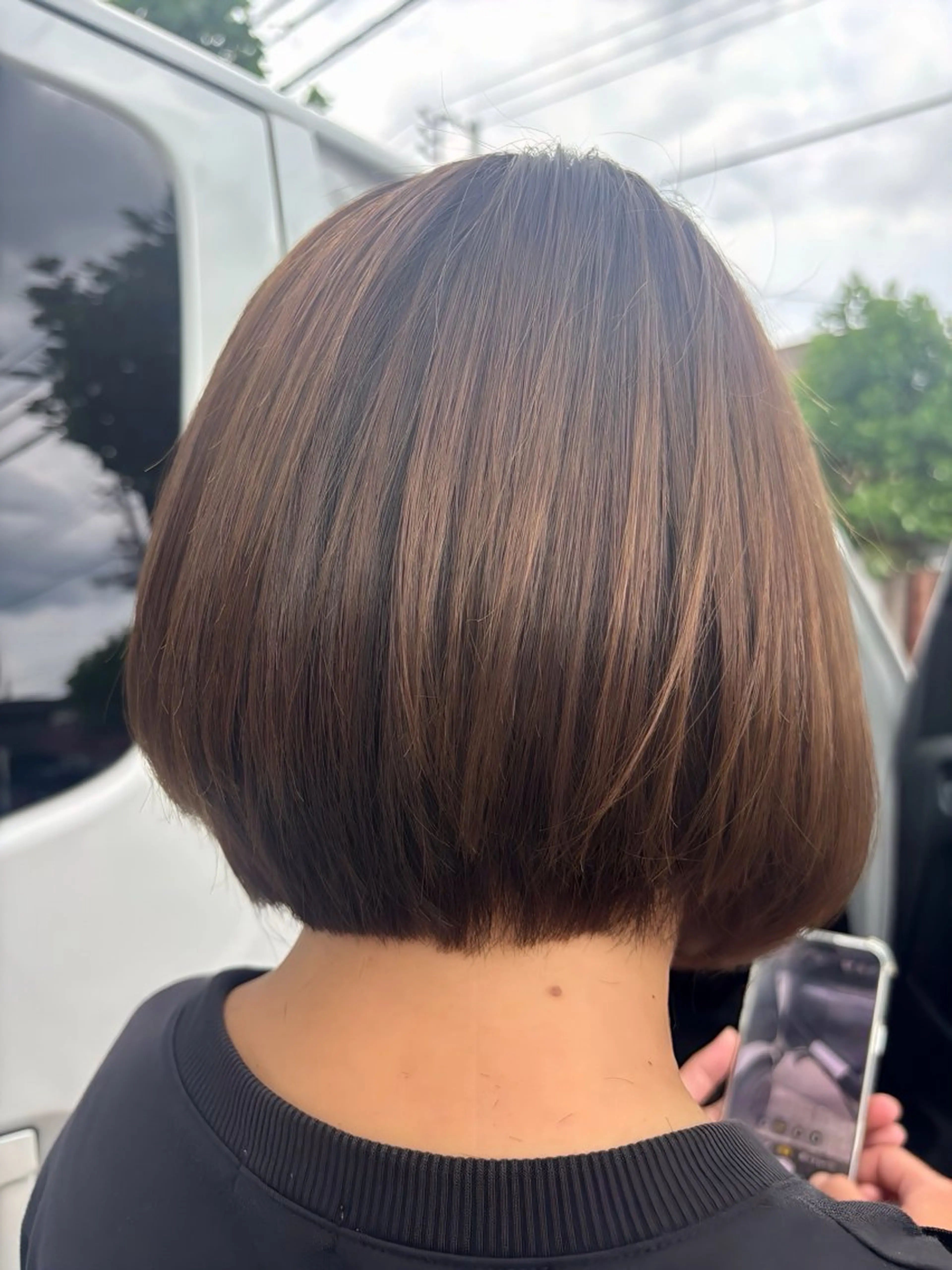 ショート ICO hair craft所属・上 絵里奈のヘアスタイル