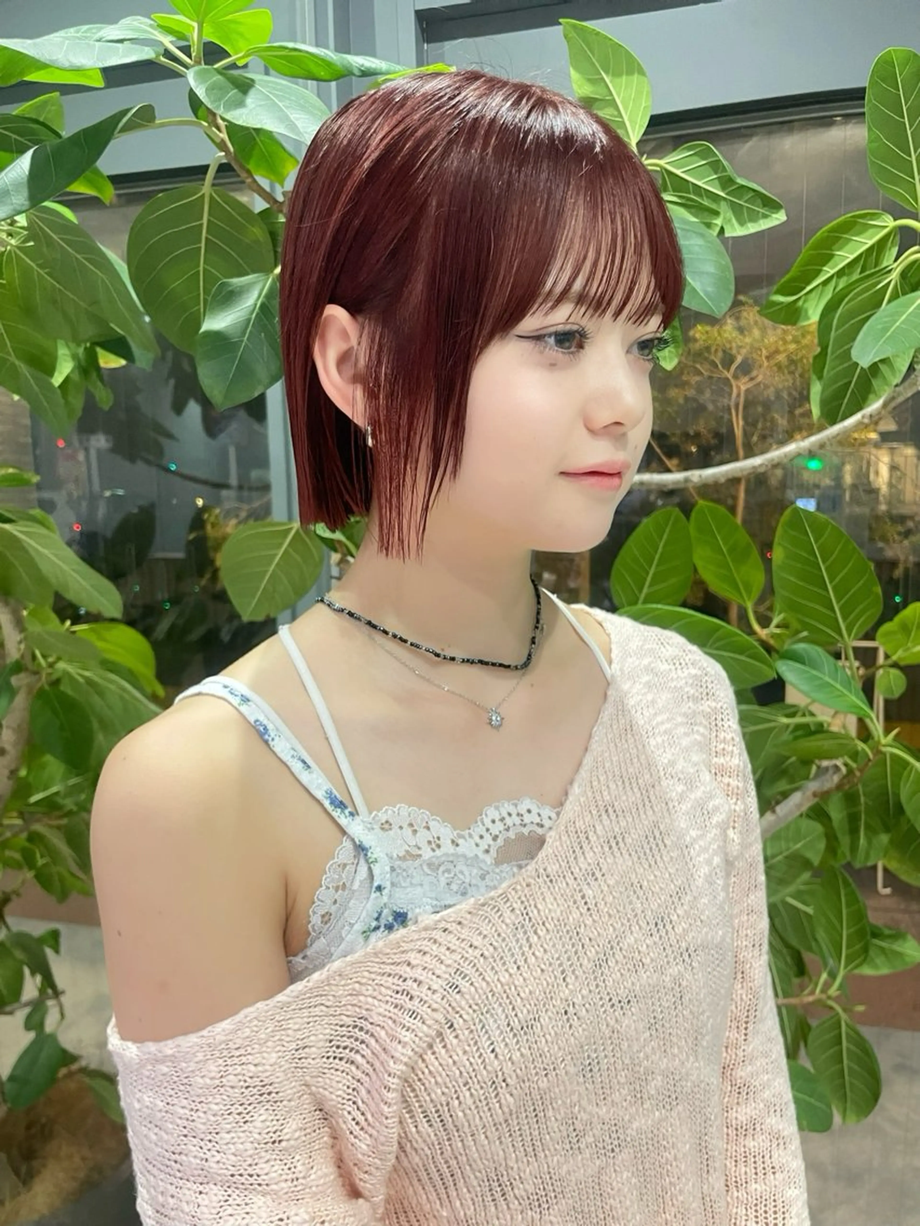 ショート カラー 🌟満足度No.1/ 似合わせ/AYA🌟のヘアスタイル